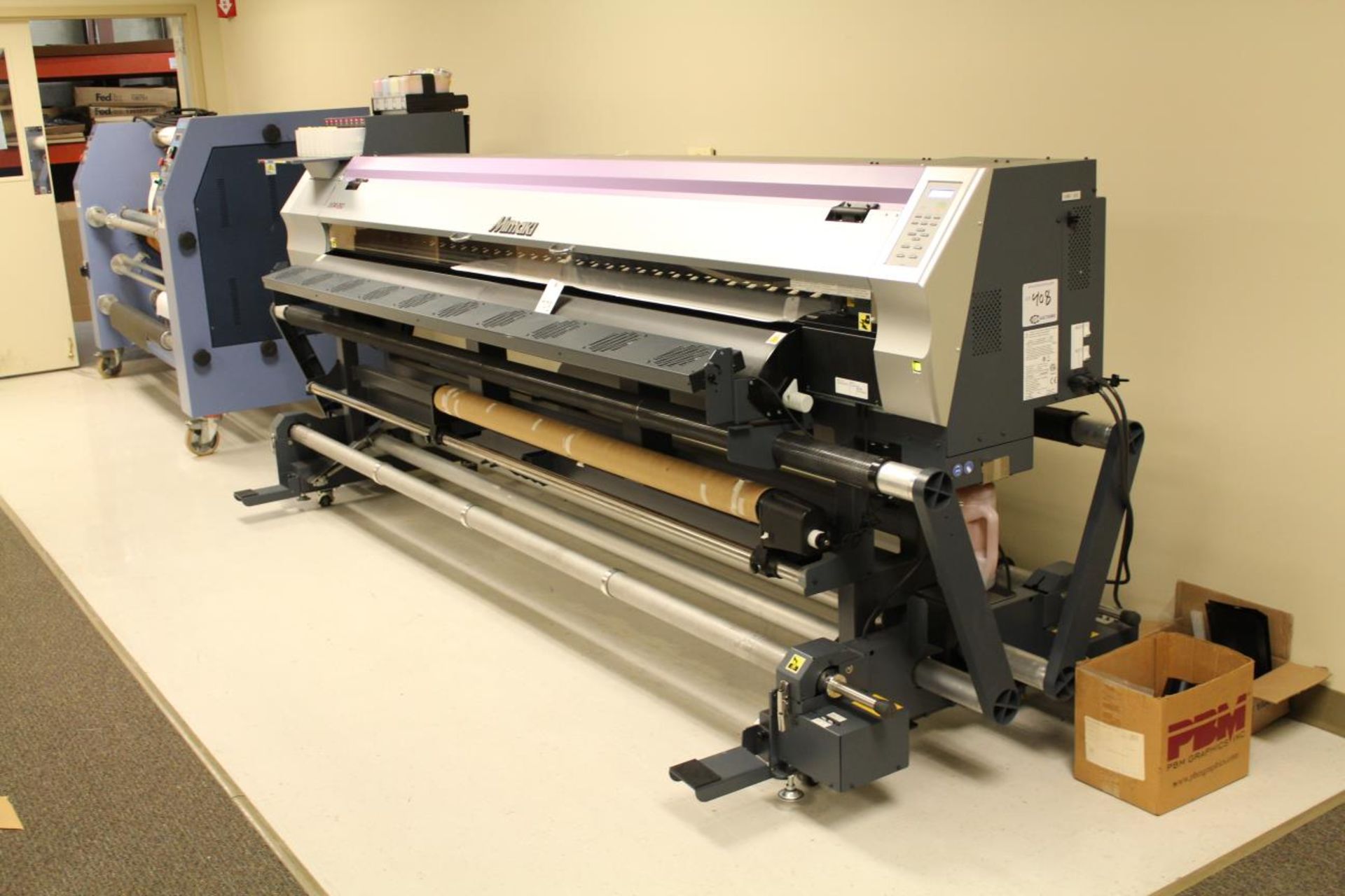 Mimaki JV34-260-SB53 Super Wide Format 100" Inkjet Printer With 440cc Inc System, Purchased new, - Image 3 of 16