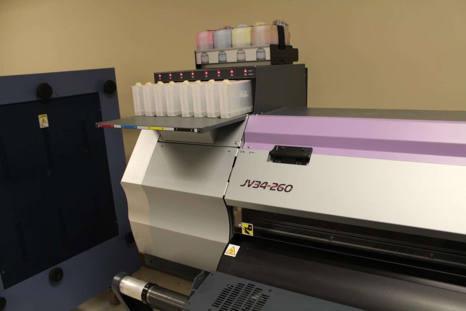 Mimaki JV34-260-SB53 Super Wide Format 100" Inkjet Printer With 440cc Inc System, Purchased new, - Image 5 of 16