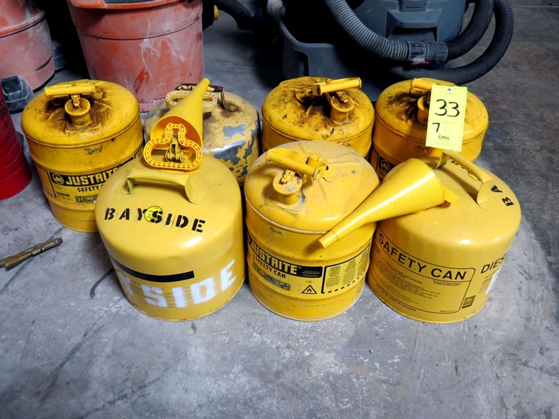 Justrite Safety Cans