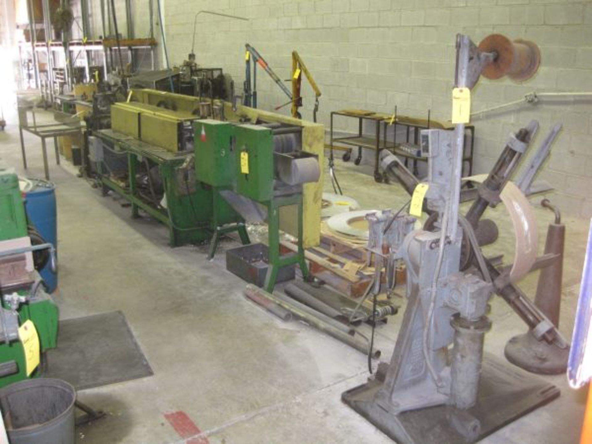 1/2" Parting Bead Jam Roll Form Line