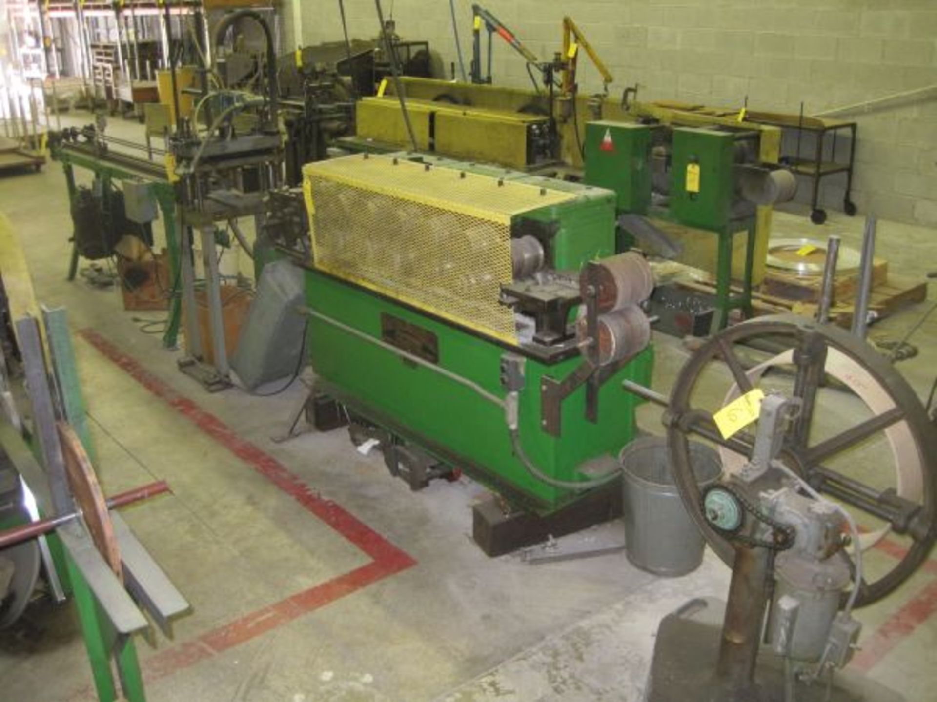 3/8" Parting Bead Jam Roll Form Line