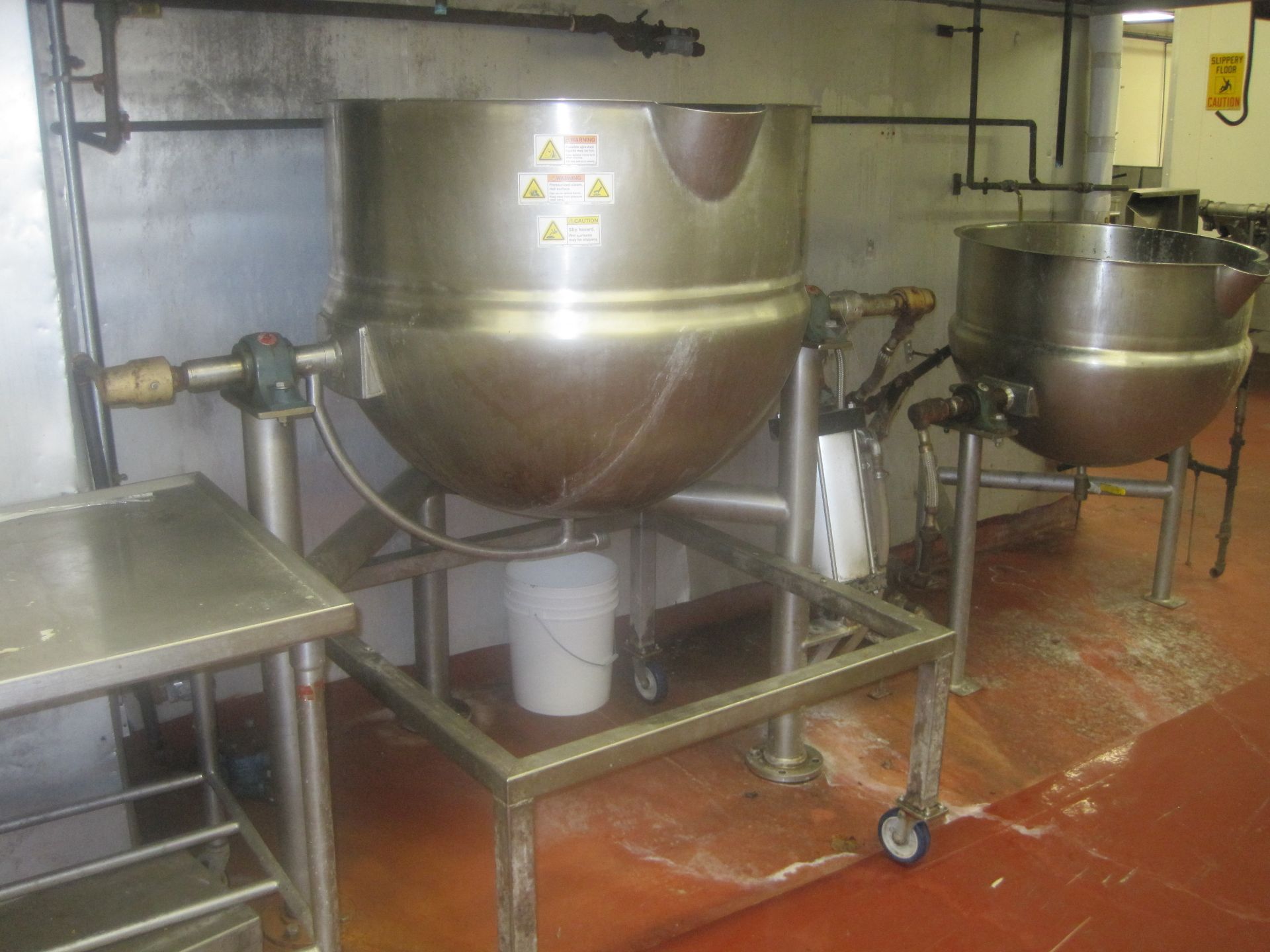 Lee Industries 100 Gallon Tilting Kettle, m/n 100CHD (2005)