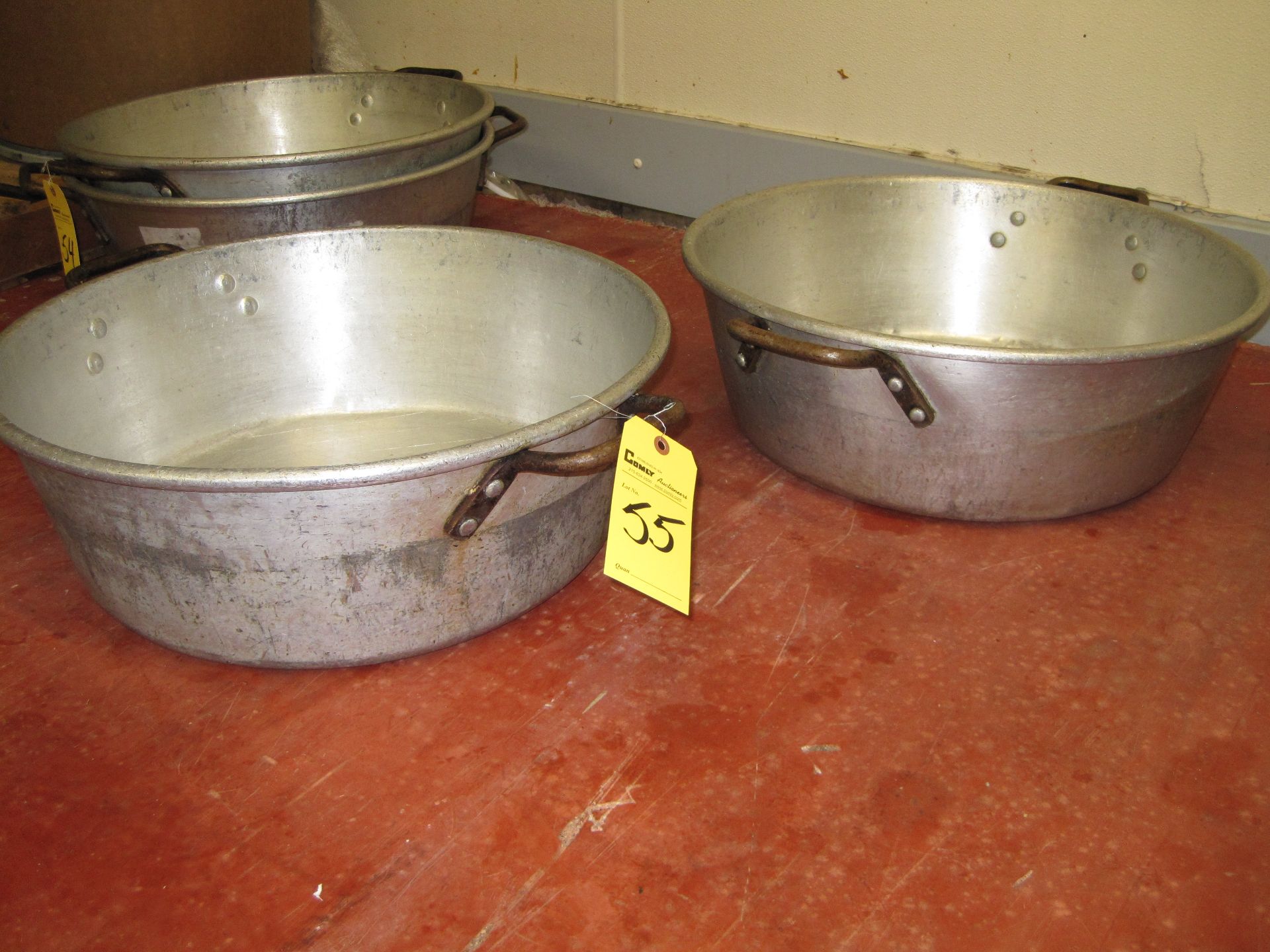 Cooking Pans, 40 Qt.