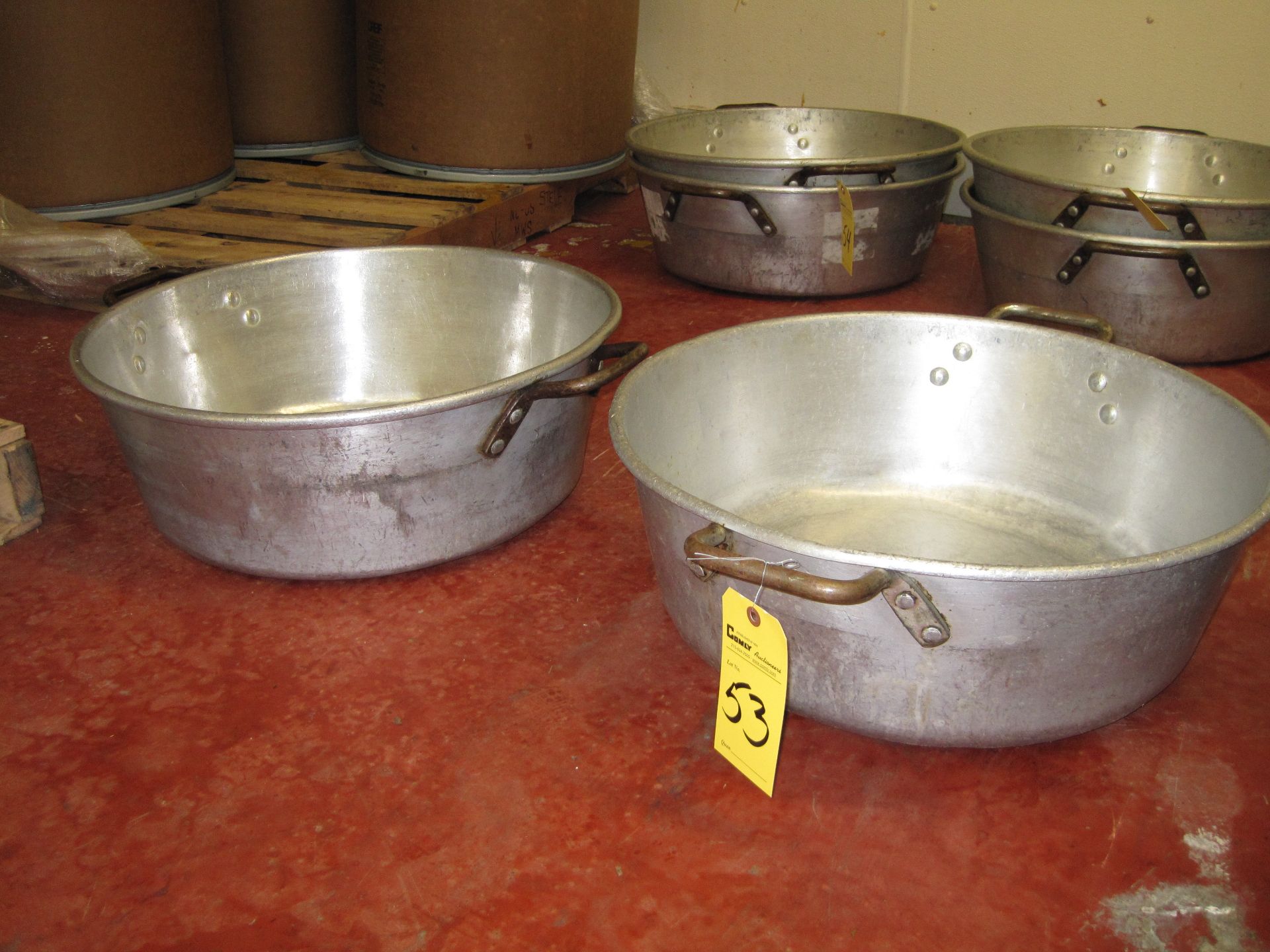 Cooking Pans, 40 Qt.