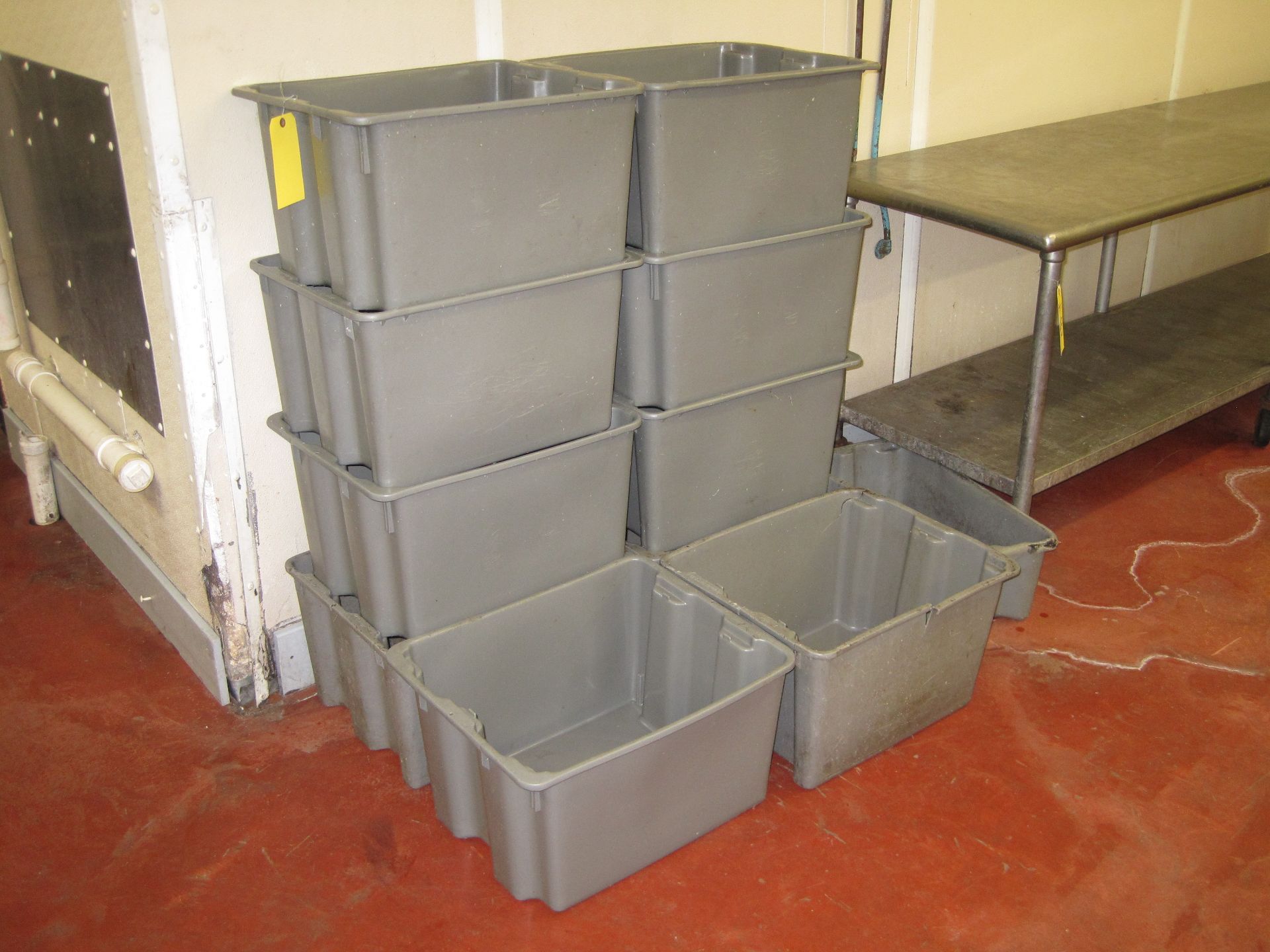 Stackable Plastic Bins