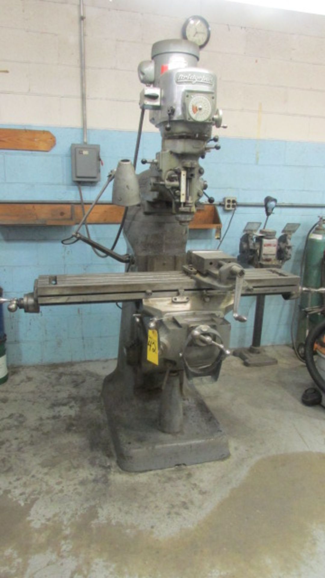 Bridgeport Milling Machine, 1.5-HP, No. 52719, m/n F-5-09-607, s/n 1-18-0171