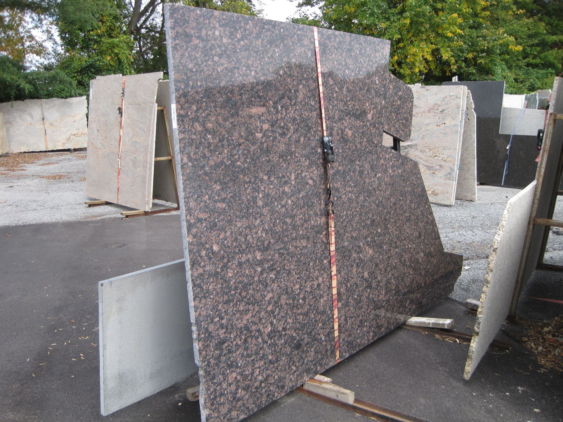 Granite, Tan Brown, 76" x 80"