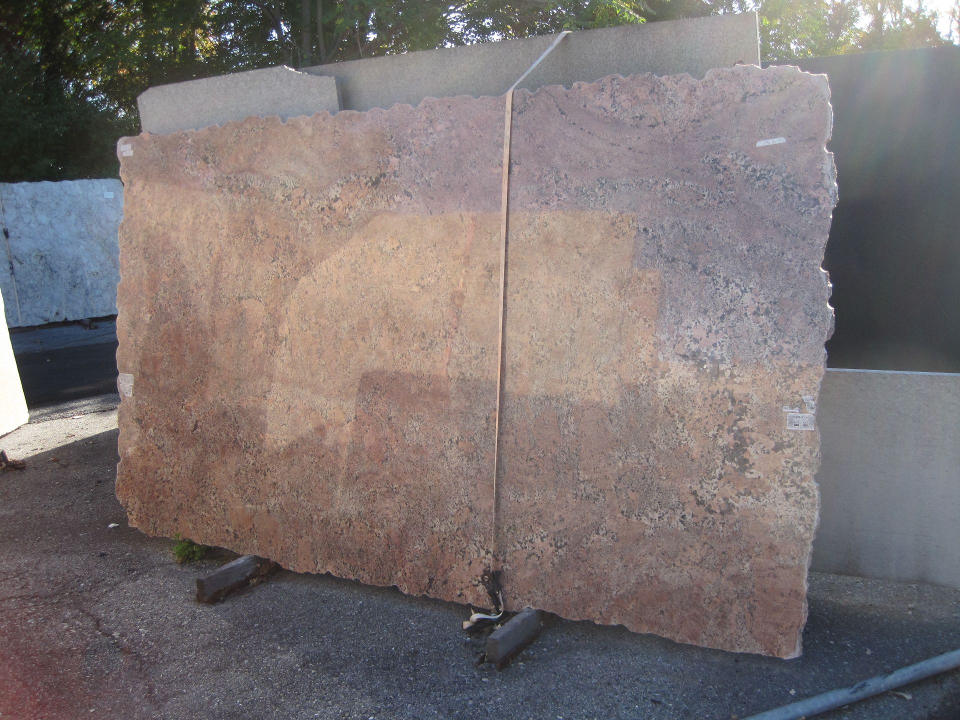 Granite, Bordeaux, 117" x 68"