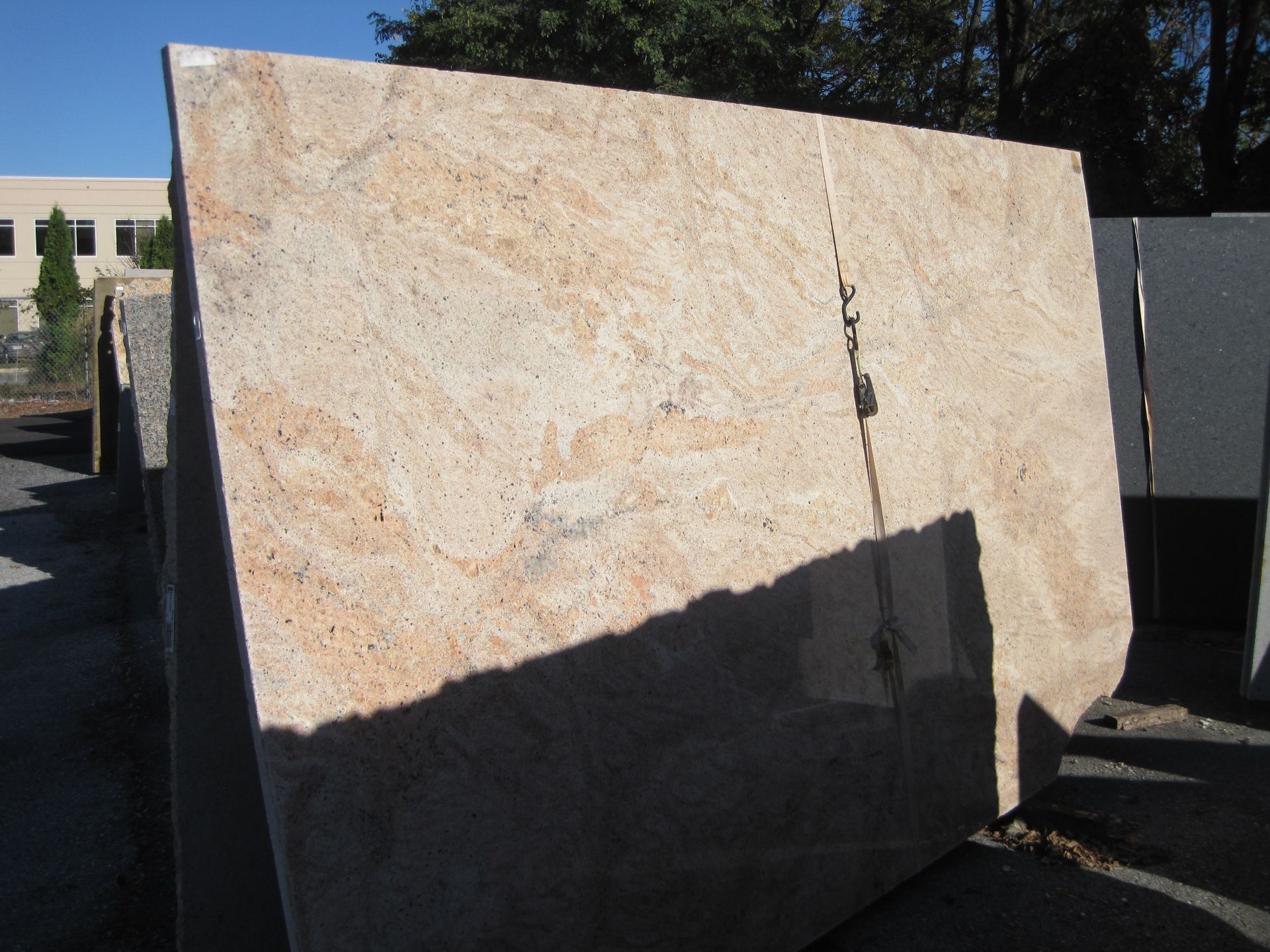 Granite, Rosewood Gold, 129" x 78"