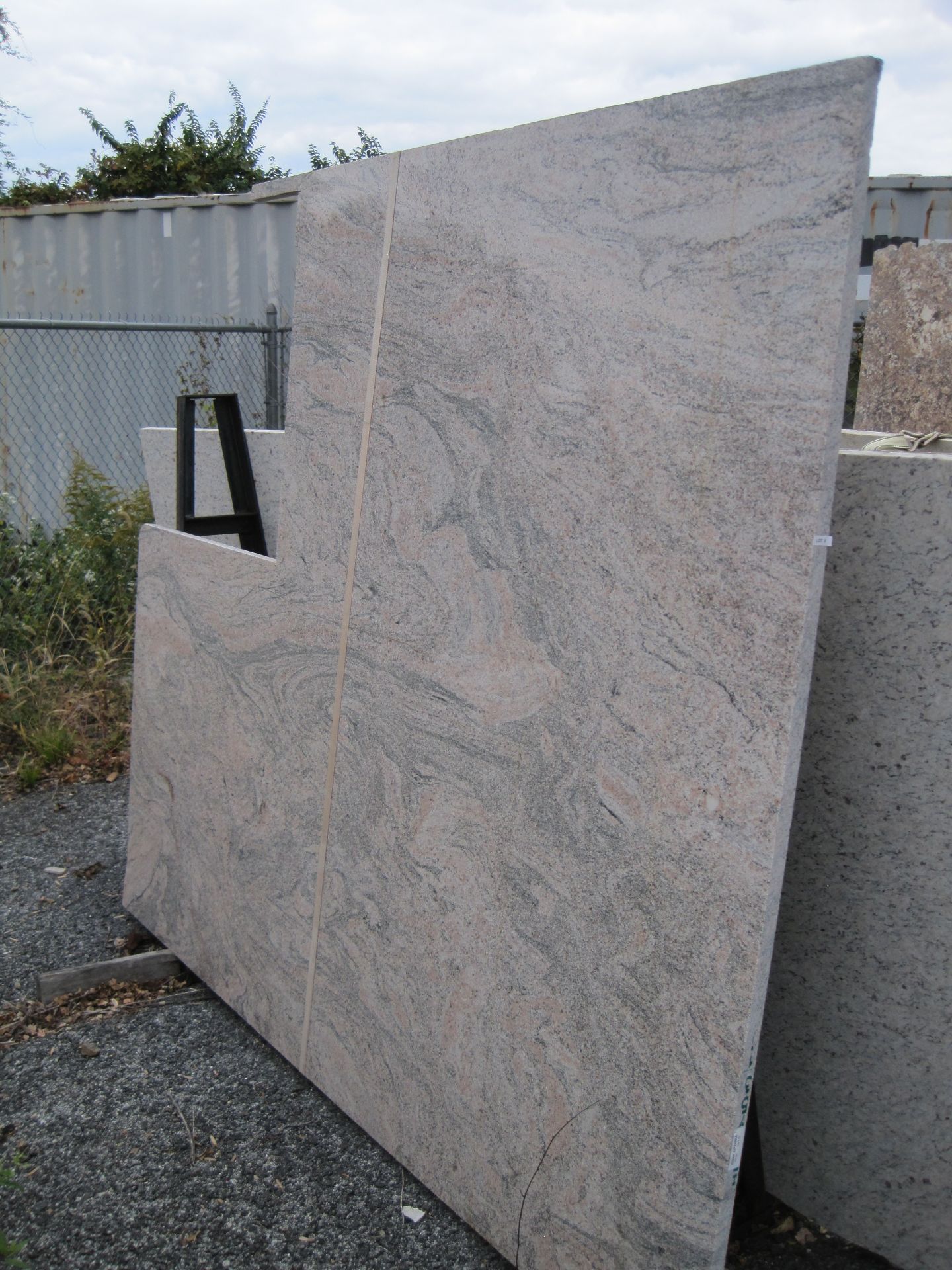 Granite, Juparana Colombo, 88" x 76"