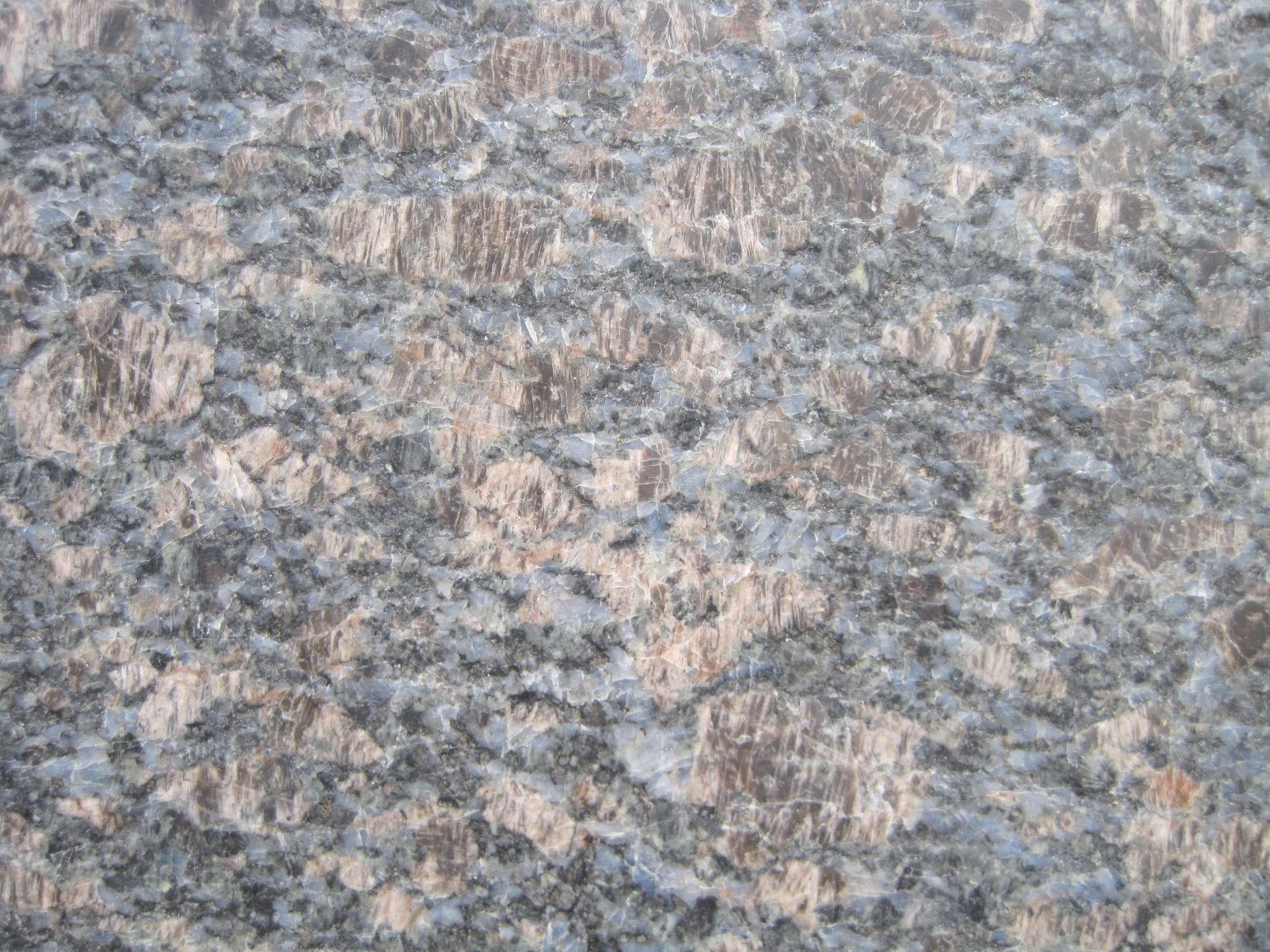 Granite, Blue Leather, 87" x 75" - Image 2 of 2