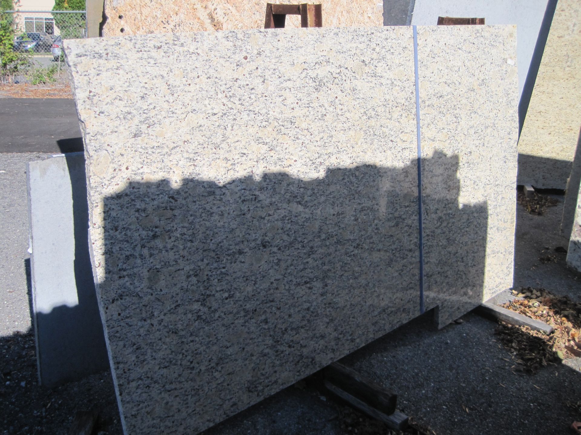 Granite, Santa Cecilia Light, 94" x 53"