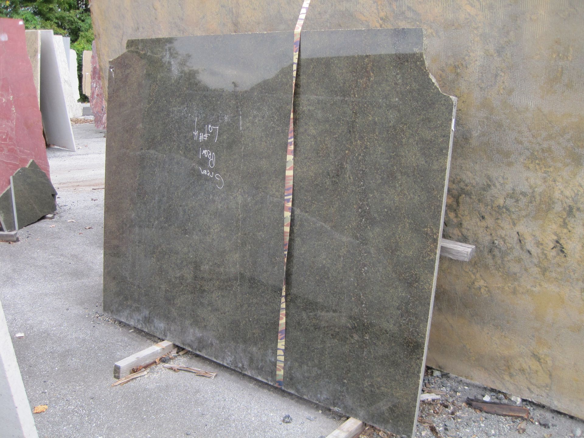 Granite, Green Pearl, 81" x 63"