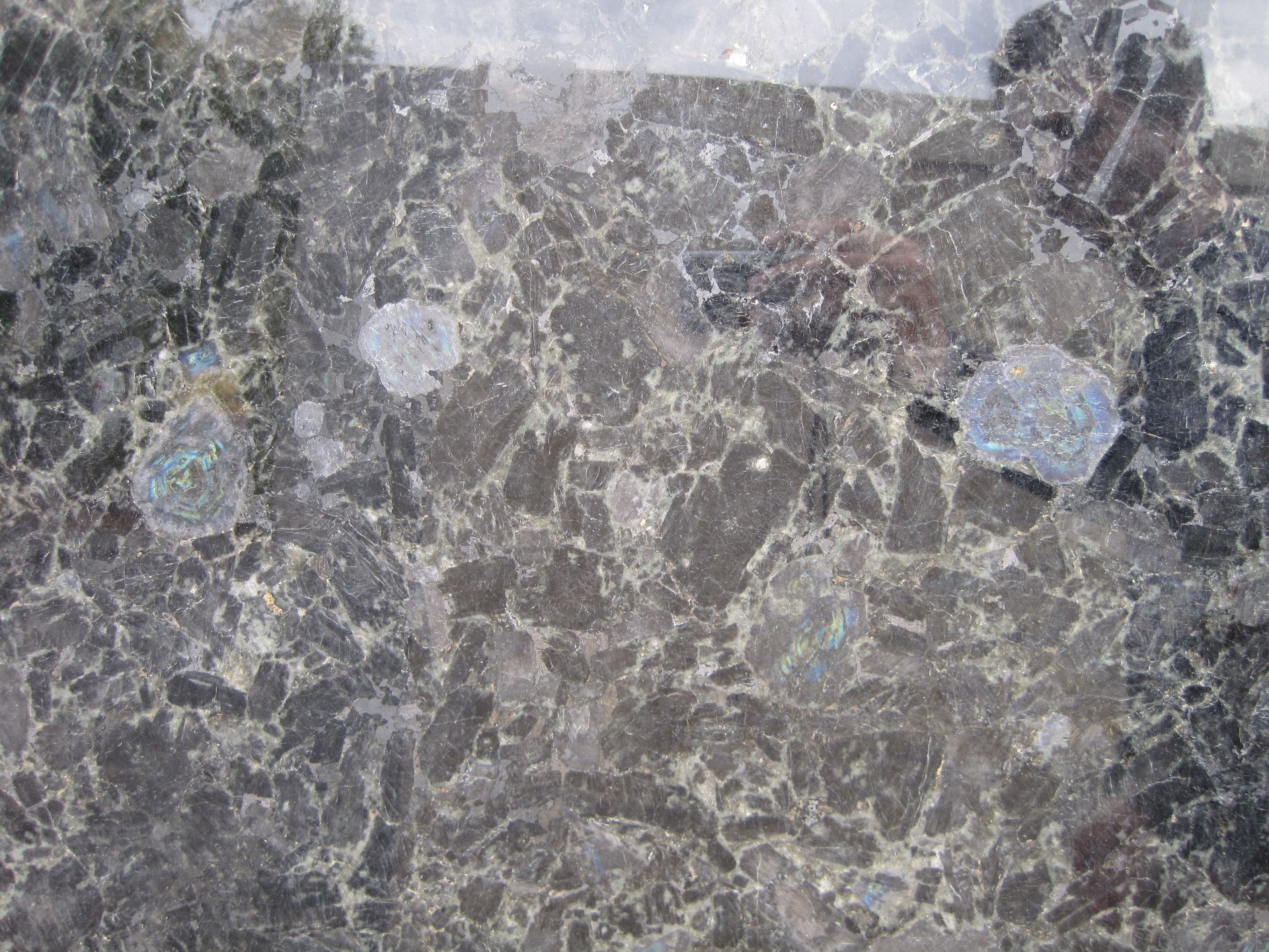 Granite, Volga Blue, 100" x 76" - Image 2 of 2