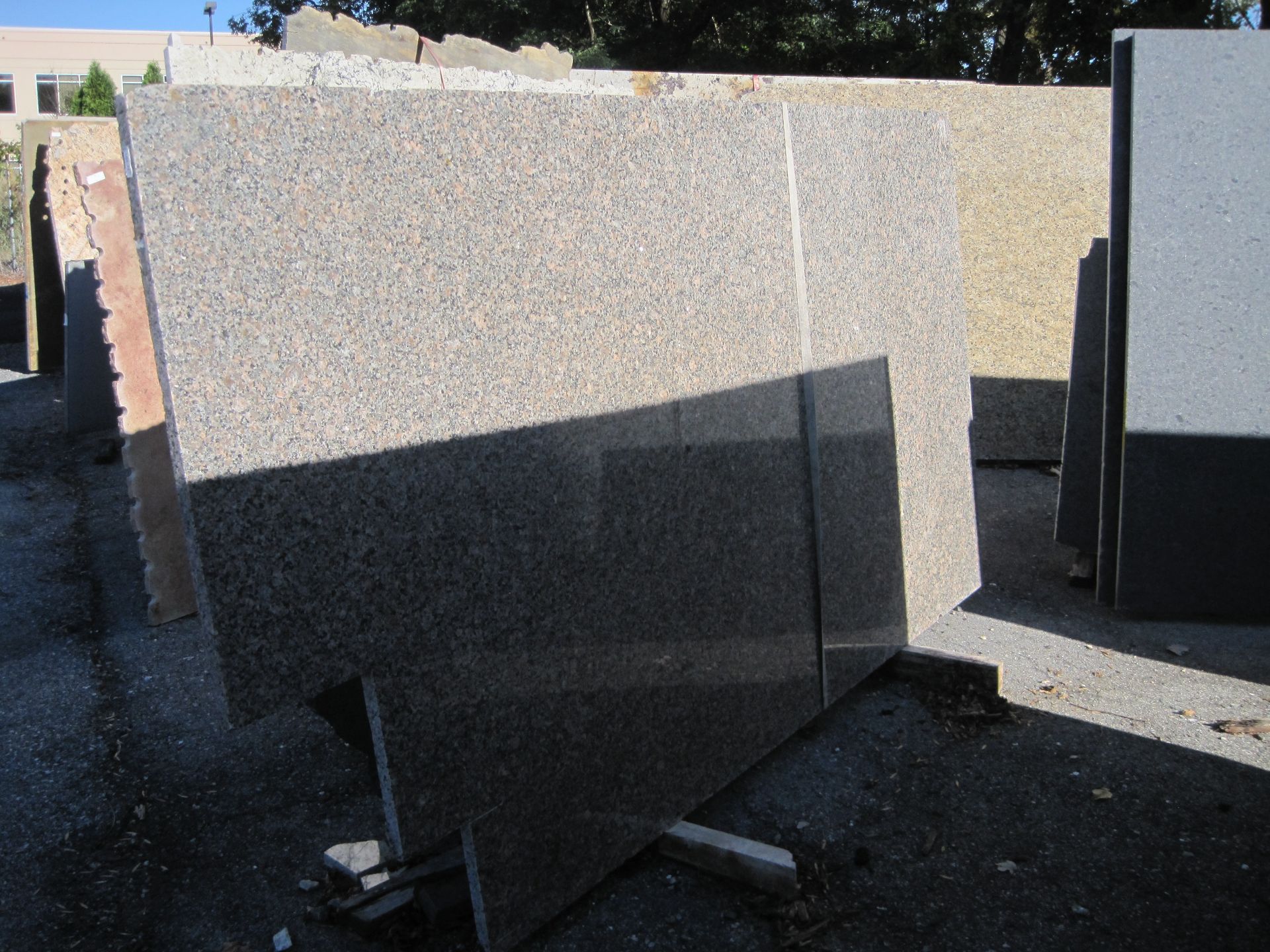 Granite, Indian Mahogany, 120" x 63"