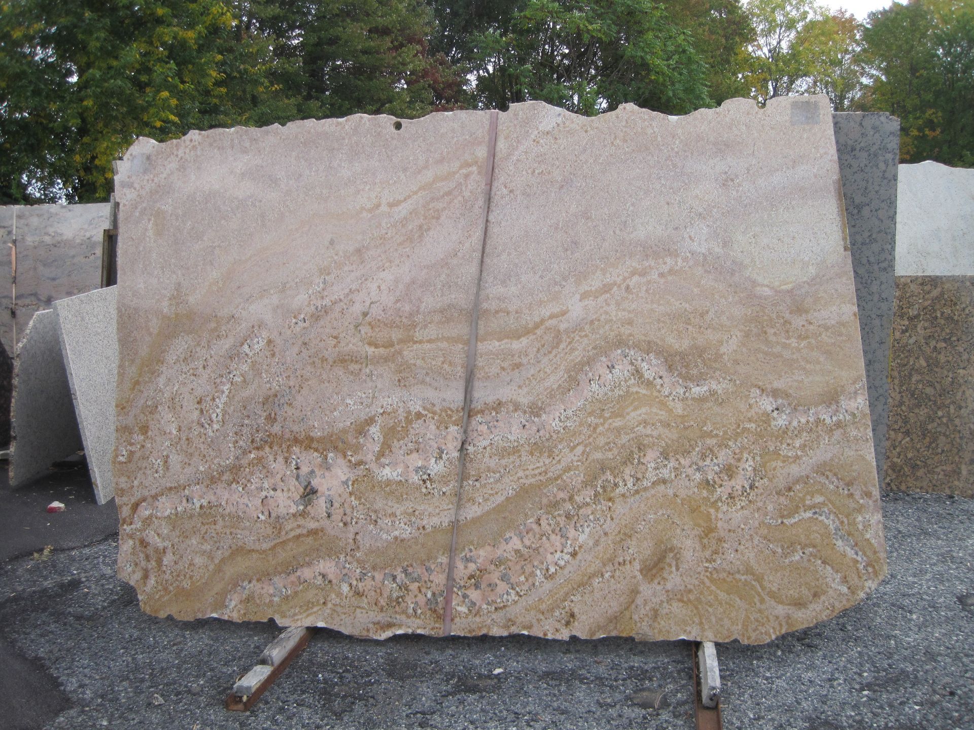Granite, 107" x 73"