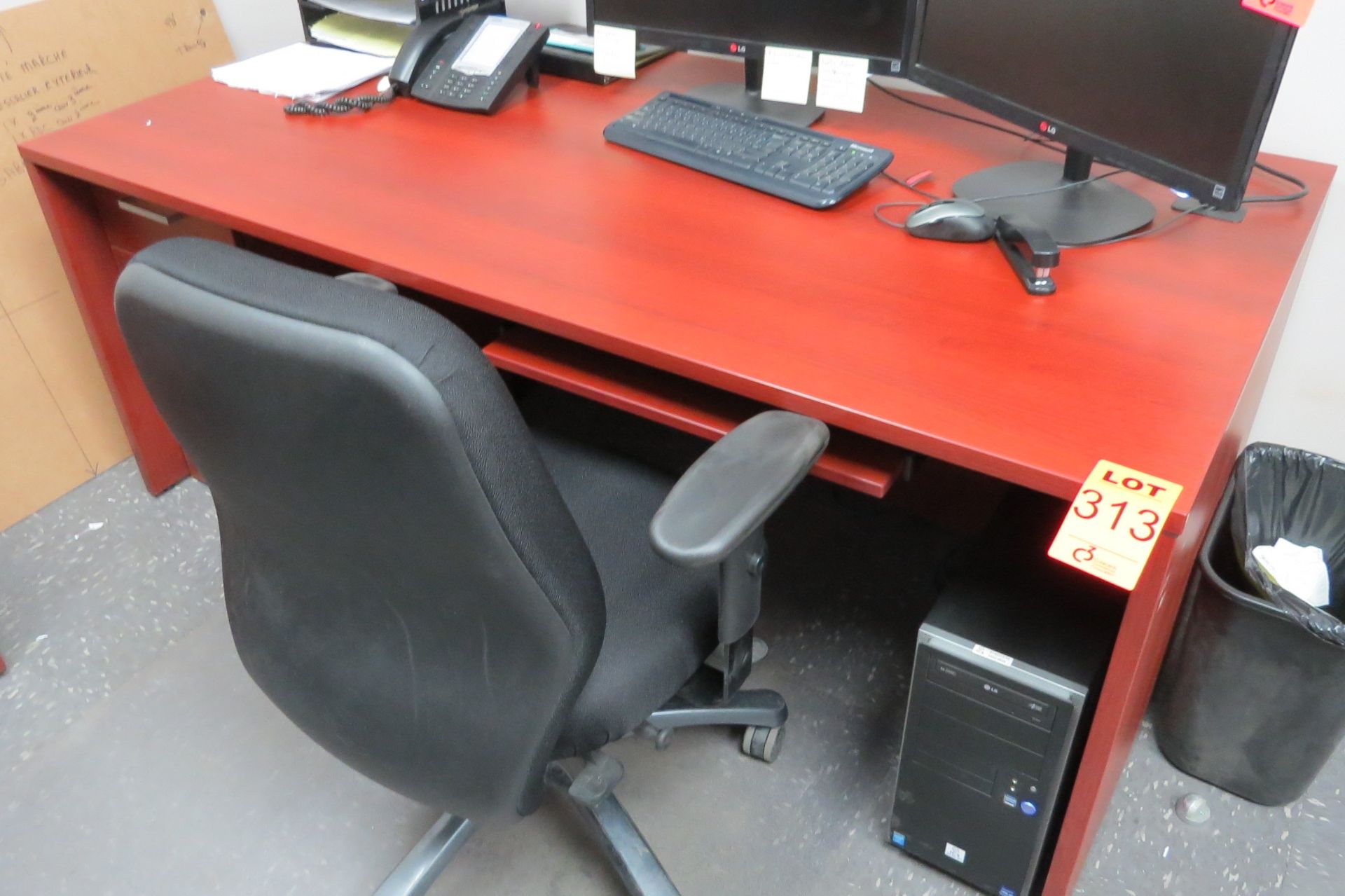 Lot Desk & chair (excluding computer acc and phone)