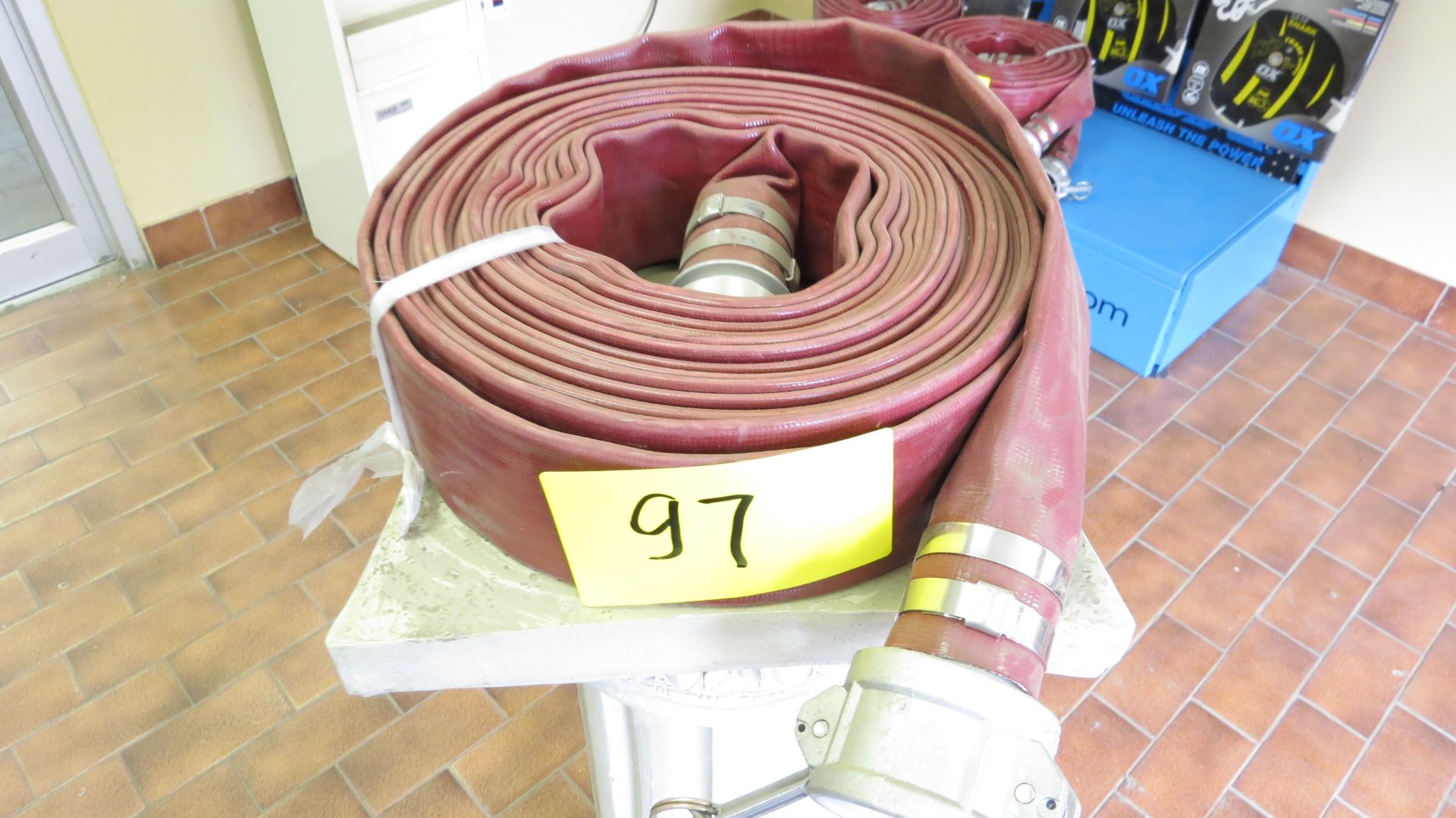 2" Brown Lay Flat Discharge Hose