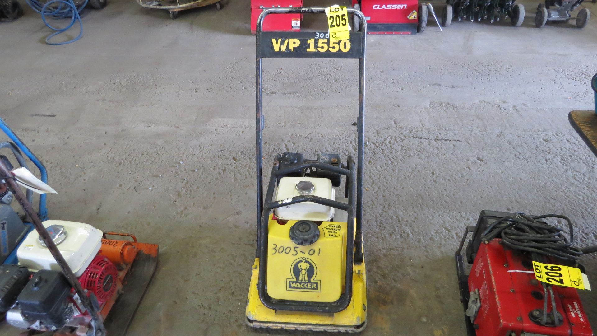 Wacker  WP1550 Compactor 3005-01