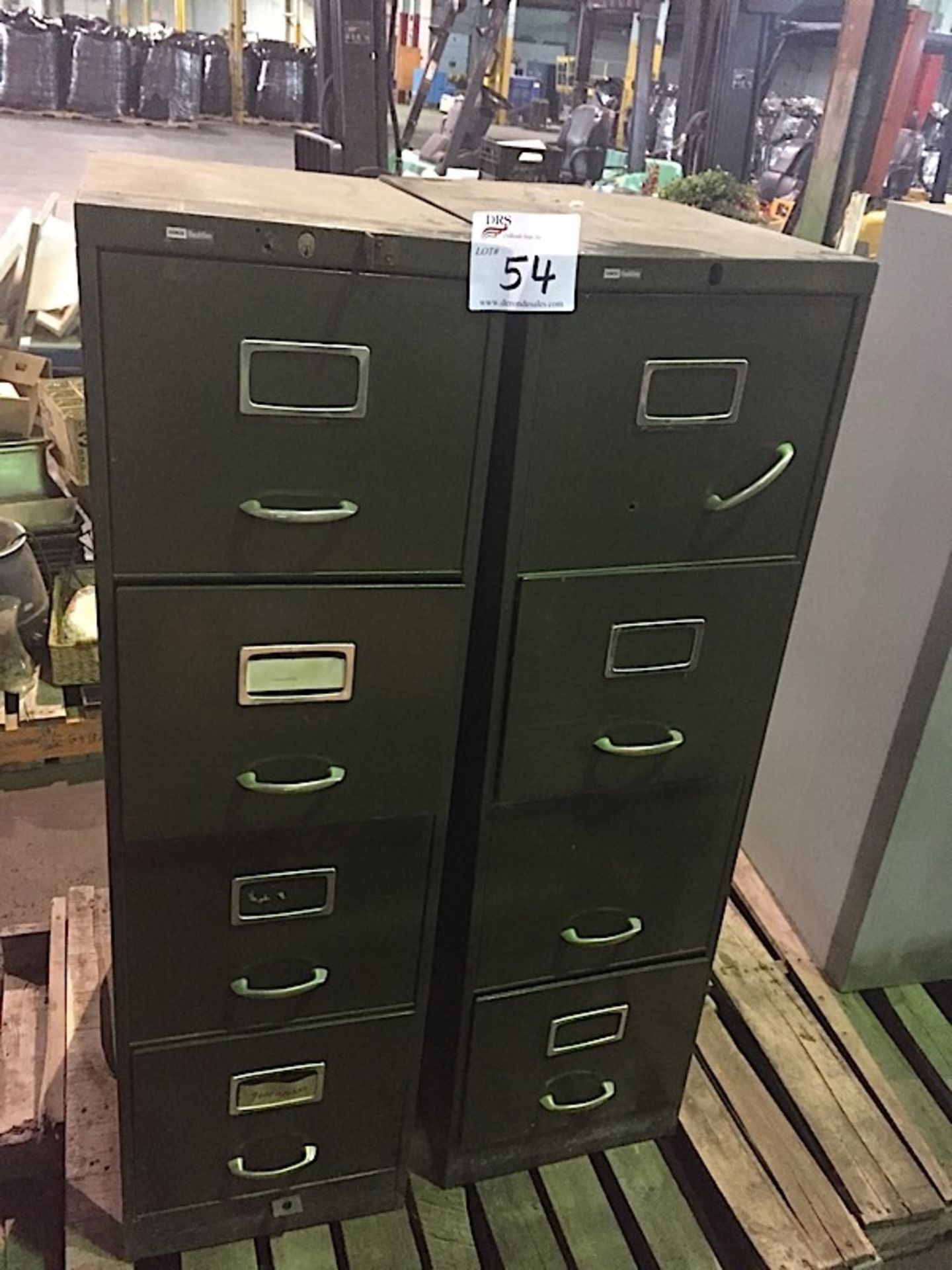 LOT OF 2 FILE CABINETS