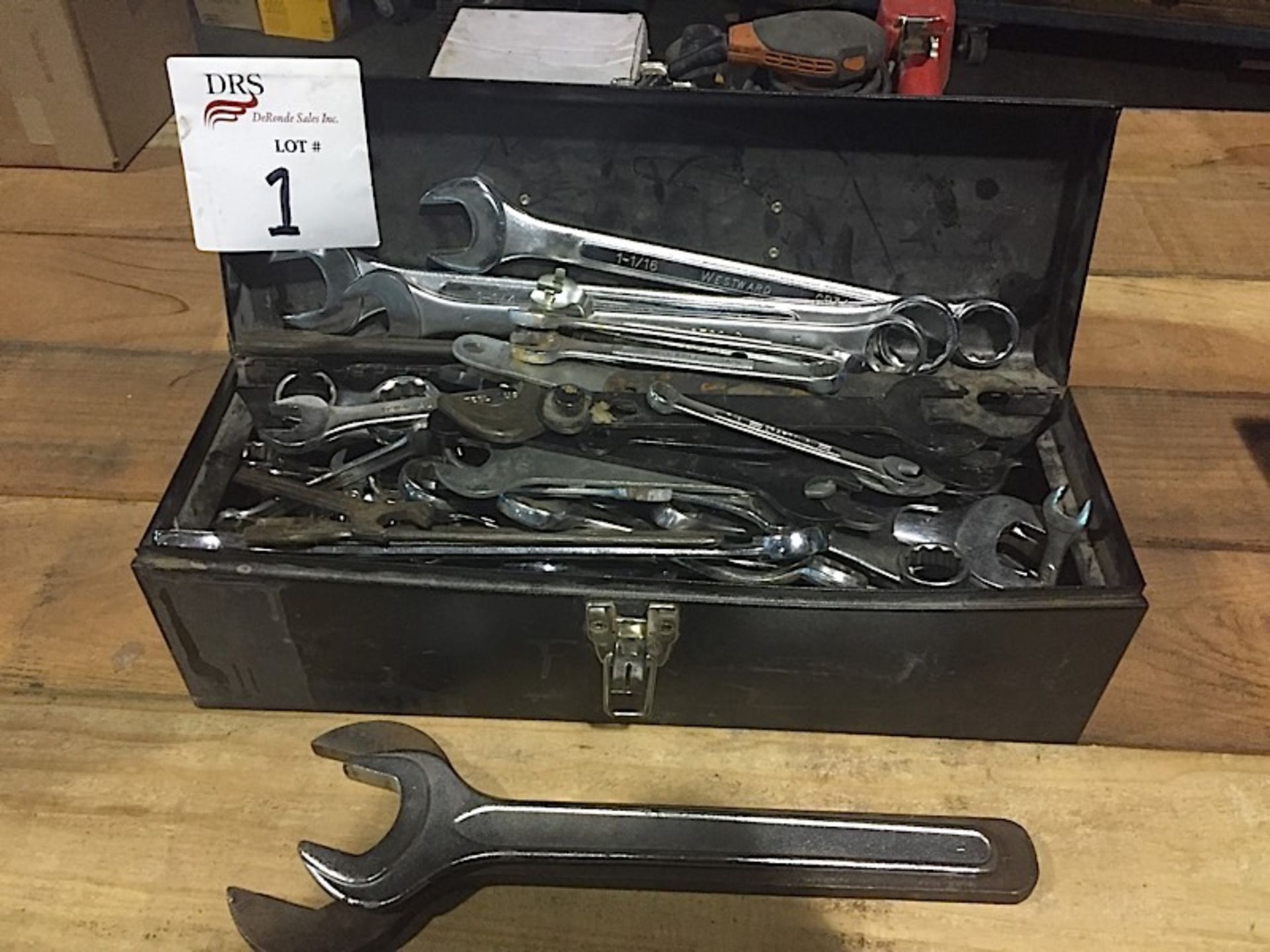 TOOL BOX WITH WRENCHES