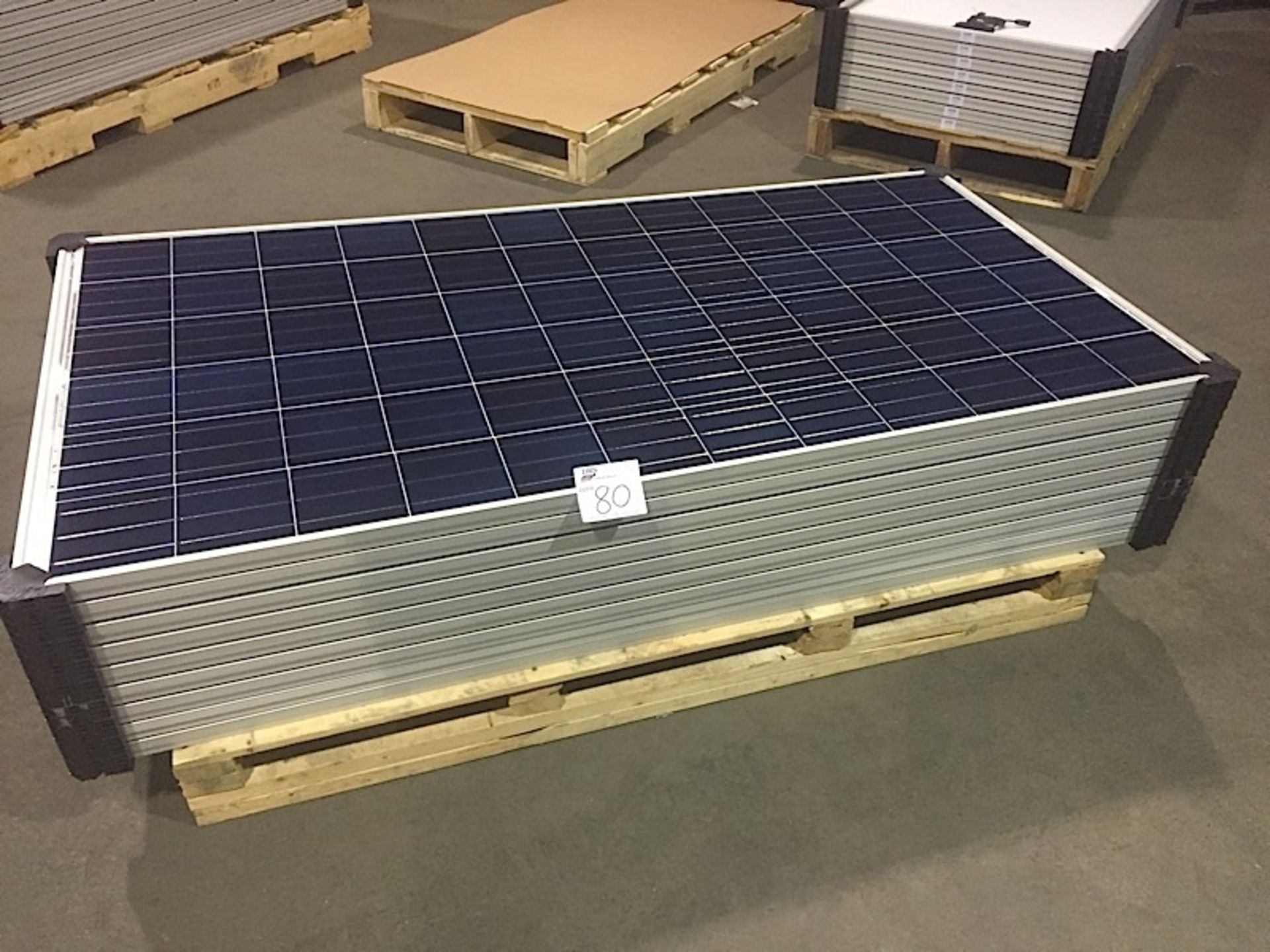 LOT OF (9) 305 WATT SOLAR PANELS (BIDDING IS PER PANEL MULTIPLIED BY 9)