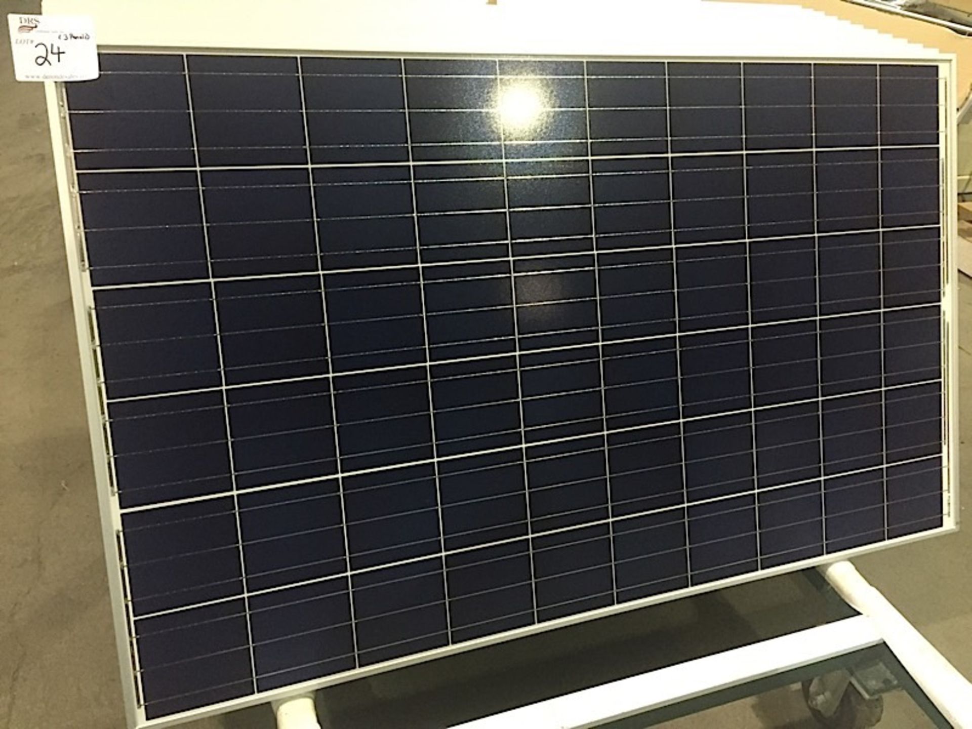 LOT OF (3) 250 WATT SOLAR PANELS (BIDDING IS PER PANEL MULTIPLIED BY 3)