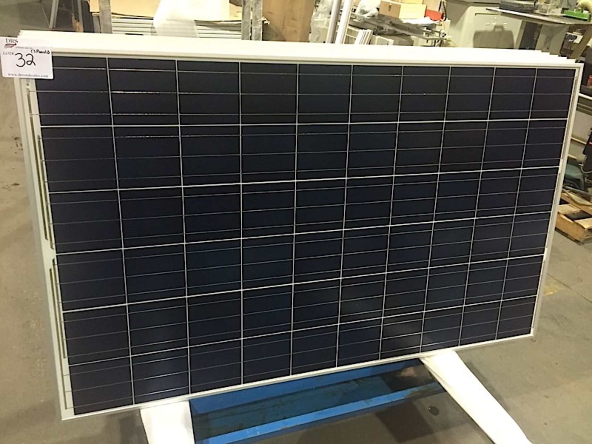 LOT OF (3) 250 WATT SOLAR PANELS (BIDDING IS PER PANEL MULTIPLIED BY 3)