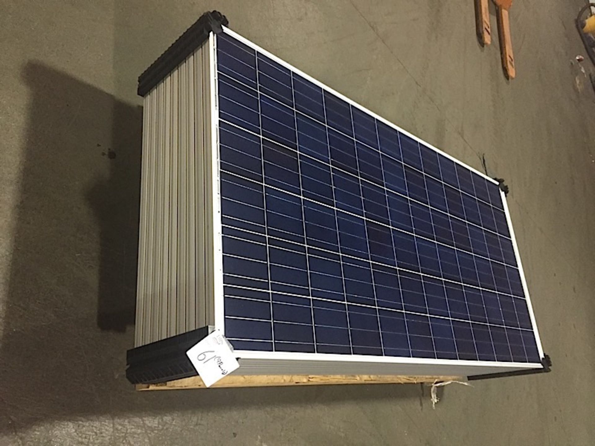 LOT OF (9) 255 WATT SOLAR PANELS (BIDDING IS PER PANEL MULTIPLIED BY 9)