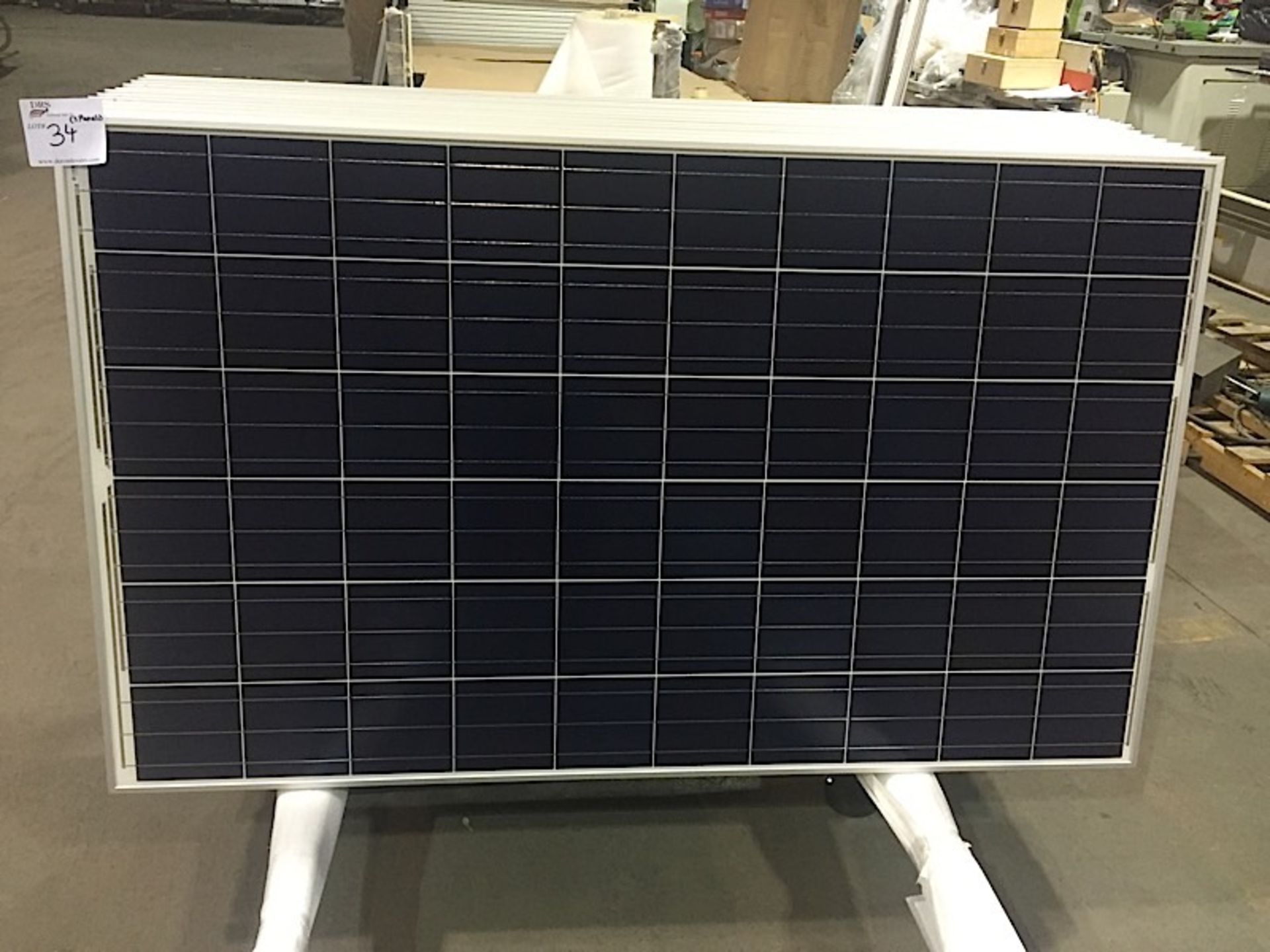 LOT OF (3) 250 WATT SOLAR PANELS (BIDDING IS PER PANEL MULTIPLIED BY 3)