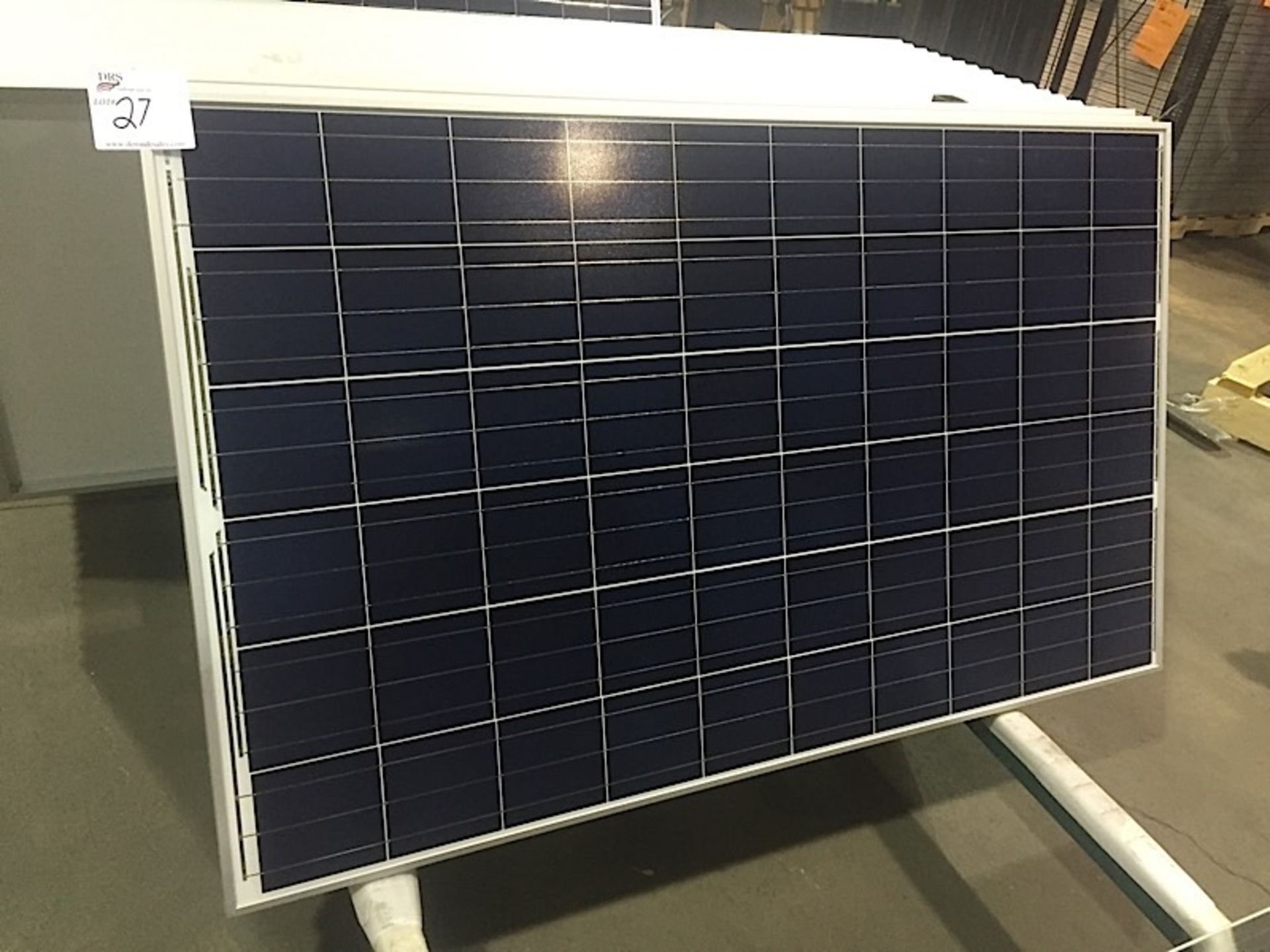 LOT OF (3) 250 WATT SOLAR PANELS (BIDDING IS PER PANEL MULTIPLIED BY 3)