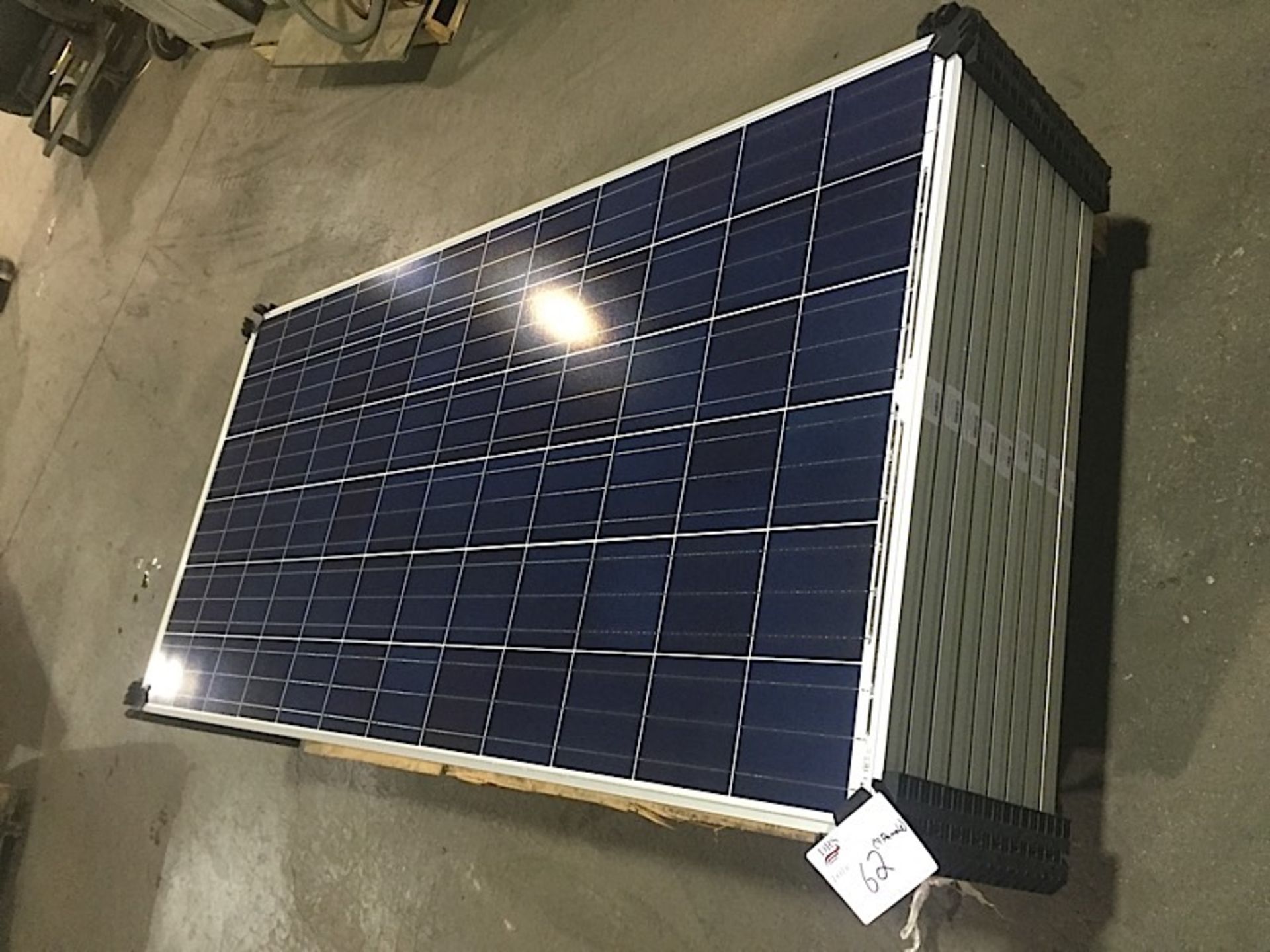 LOT OF (9) 255 WATT SOLAR PANELS (BIDDING IS PER PANEL MULTIPLIED BY 9)