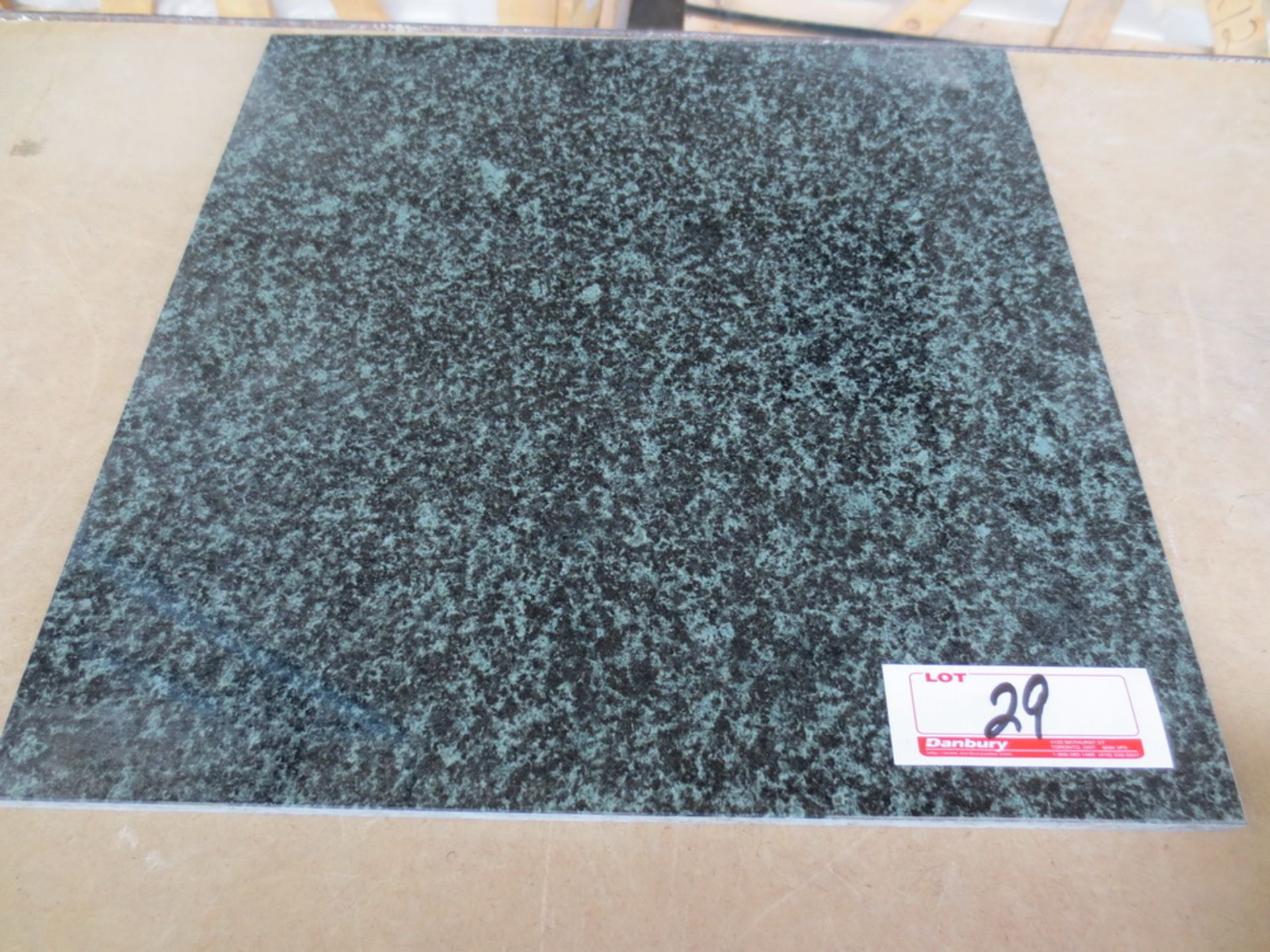 360 - SQ. FT. DARK GREEN APPROX 12X12 GRANITE TILE 36 BOXES