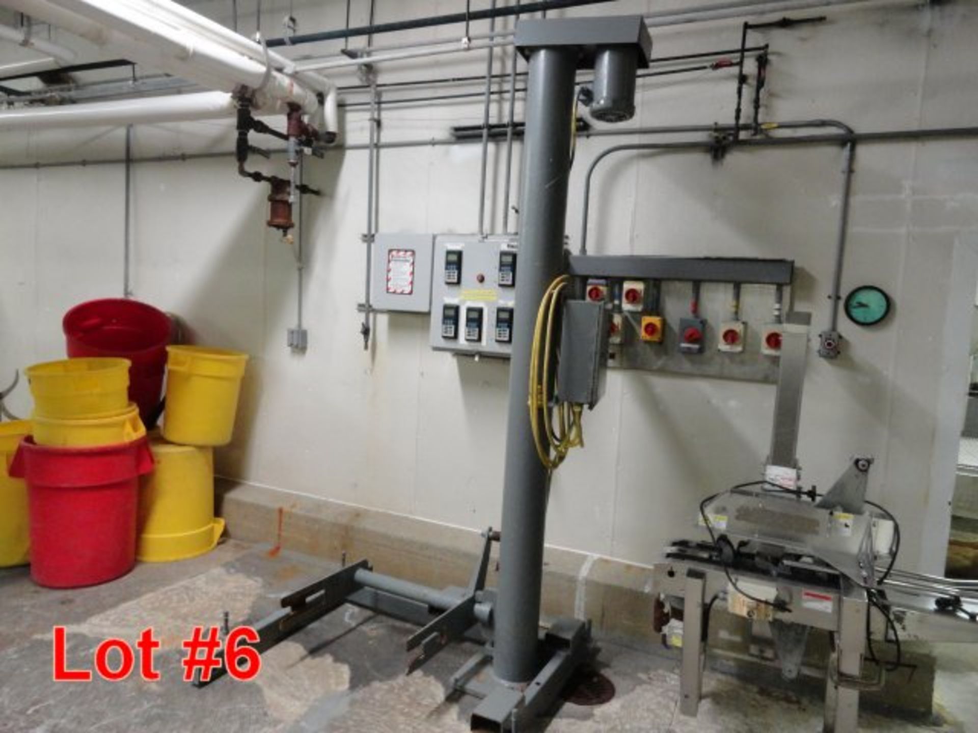 STEEL PIPE STYLE COLUMN LIFT, ELECTRIC DRIVE - Image 2 of 3