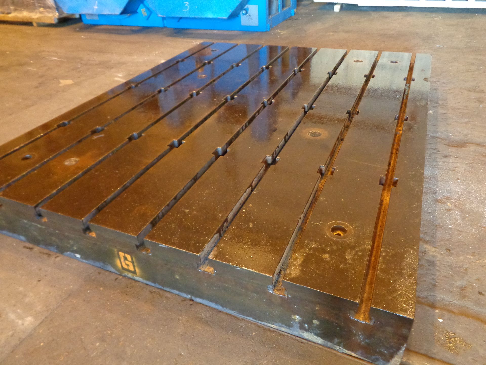 T-Slotted Floor Plate 10 ft x 8 ft x 12 in  #6