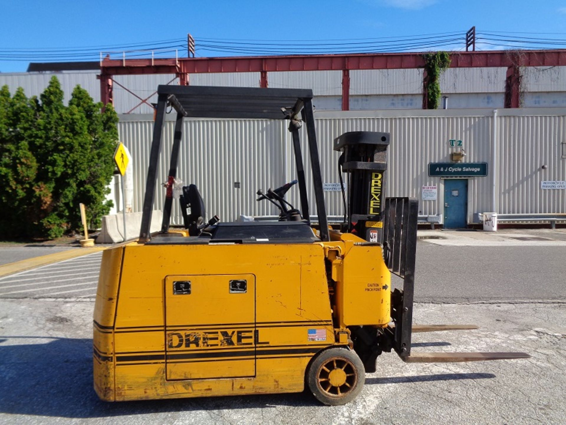 Drexel SLT30 3,000 lbs Electric Forklift - Side Loader - Swing Mast -Triple Mast - Image 2 of 10