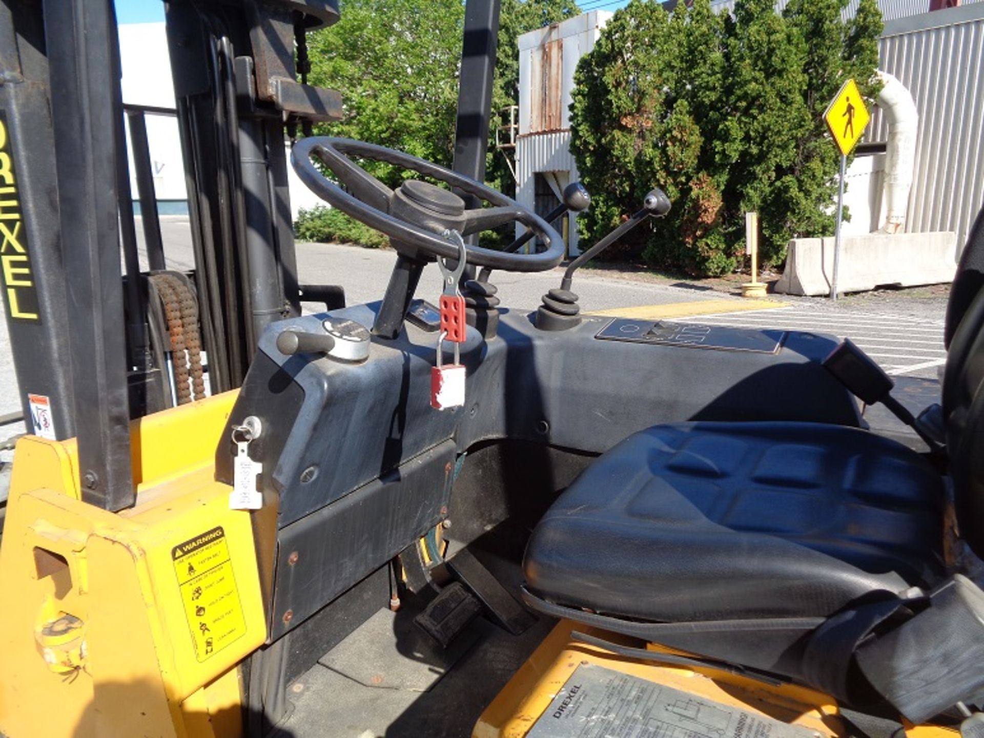 Drexel SLT30 3,000 lbs Electric Forklift - Side Loader - Swing Mast -Triple Mast - Image 9 of 10