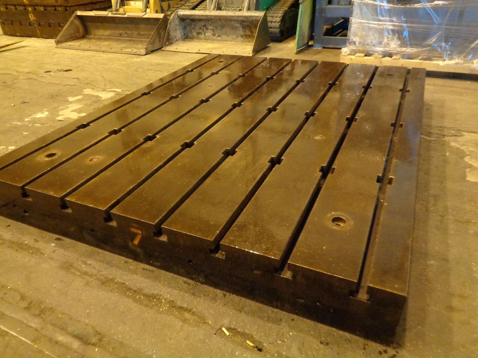 T-Slotted Floor Plate 10 ft x 8 ft x 12 in  #7