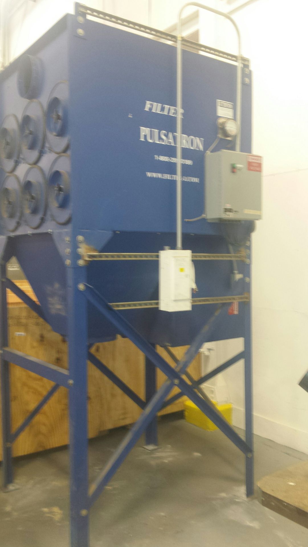 Dust Collector - Filter 1 Pulsatron PF6-7.5 - 2700 CFM - 7.5 HP