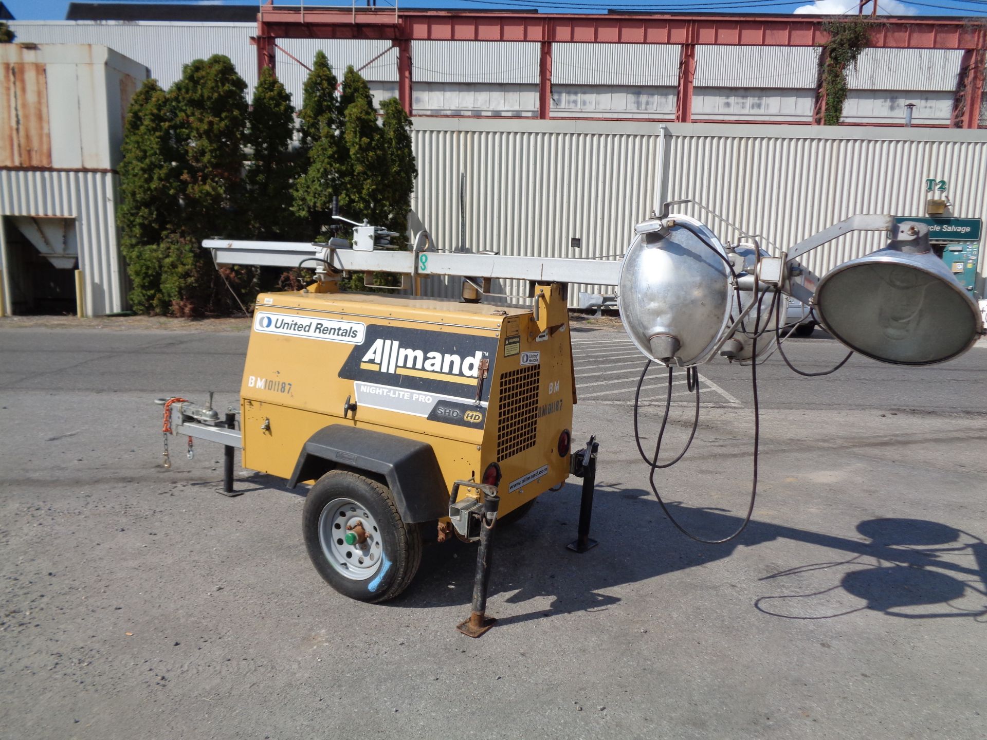 2011 Allmand Bros Pro Light Tower - Generator - Trailer Mounted - Diesel - Image 3 of 9