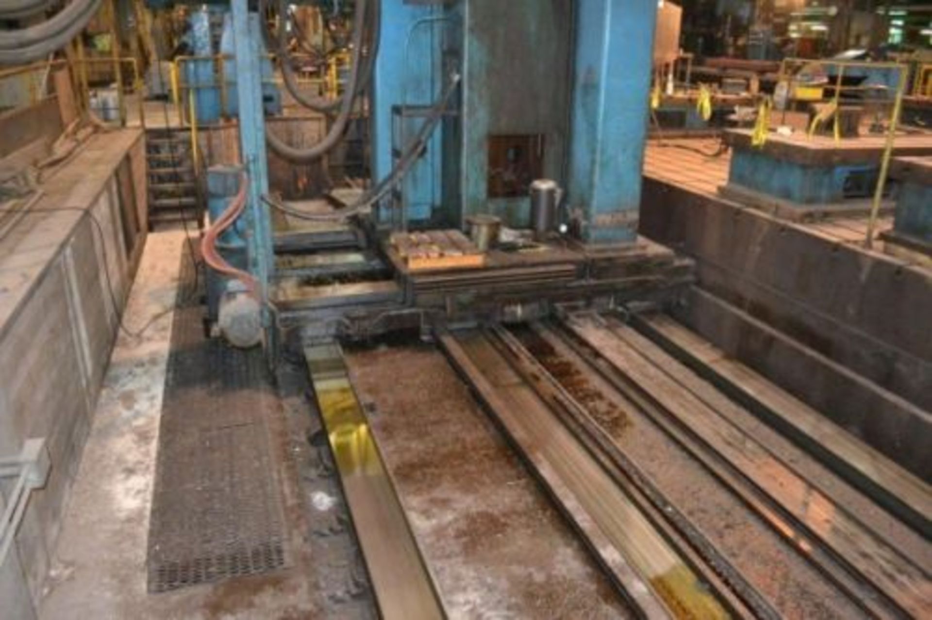 8" Ingersoll Infeeding Column Floor Type Horizontal Boring Mill - Image 3 of 9