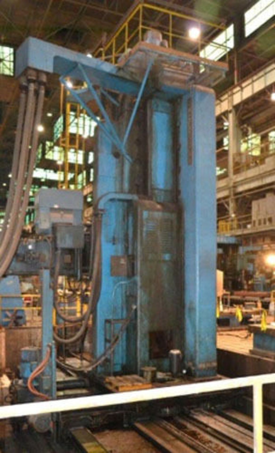 8" Ingersoll Infeeding Column Floor Type Horizontal Boring Mill - Image 8 of 9