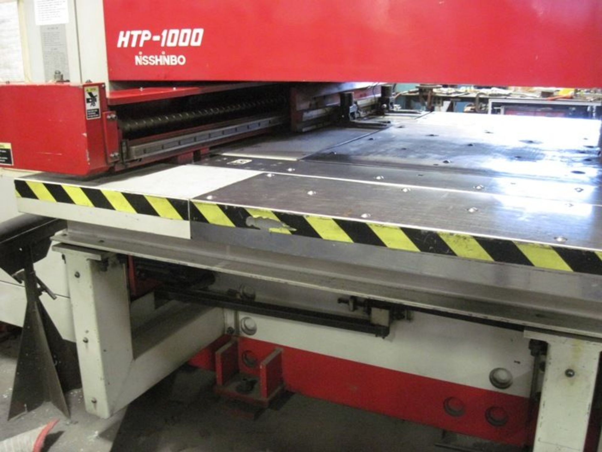 22 Tons 40"Thr Nisshinbo HTP-1000 CNC TURRET PUNCH - Image 3 of 9