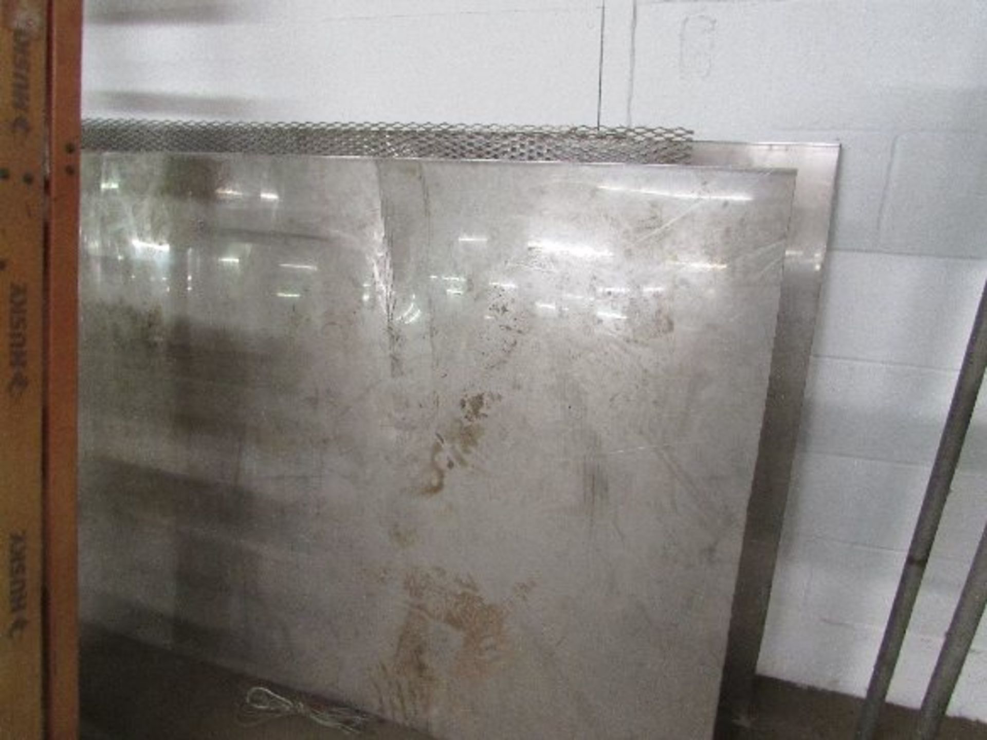 (2) 4' X 8' Sheets SS, (1) 4' X 8' Expanded Metal