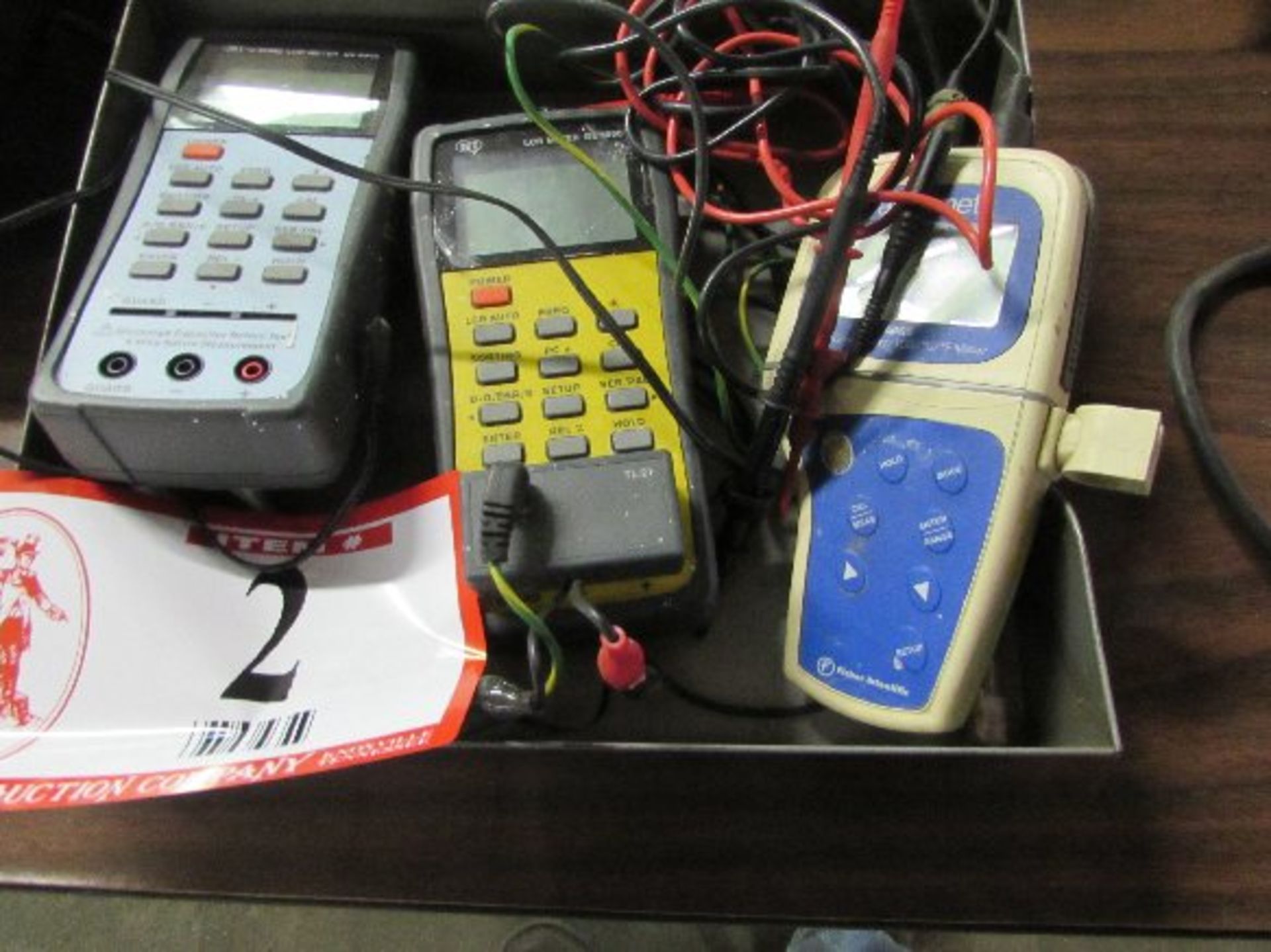 (3) Conductivity Test Meters, (1)  Accumet, (2) LET LCR Meters