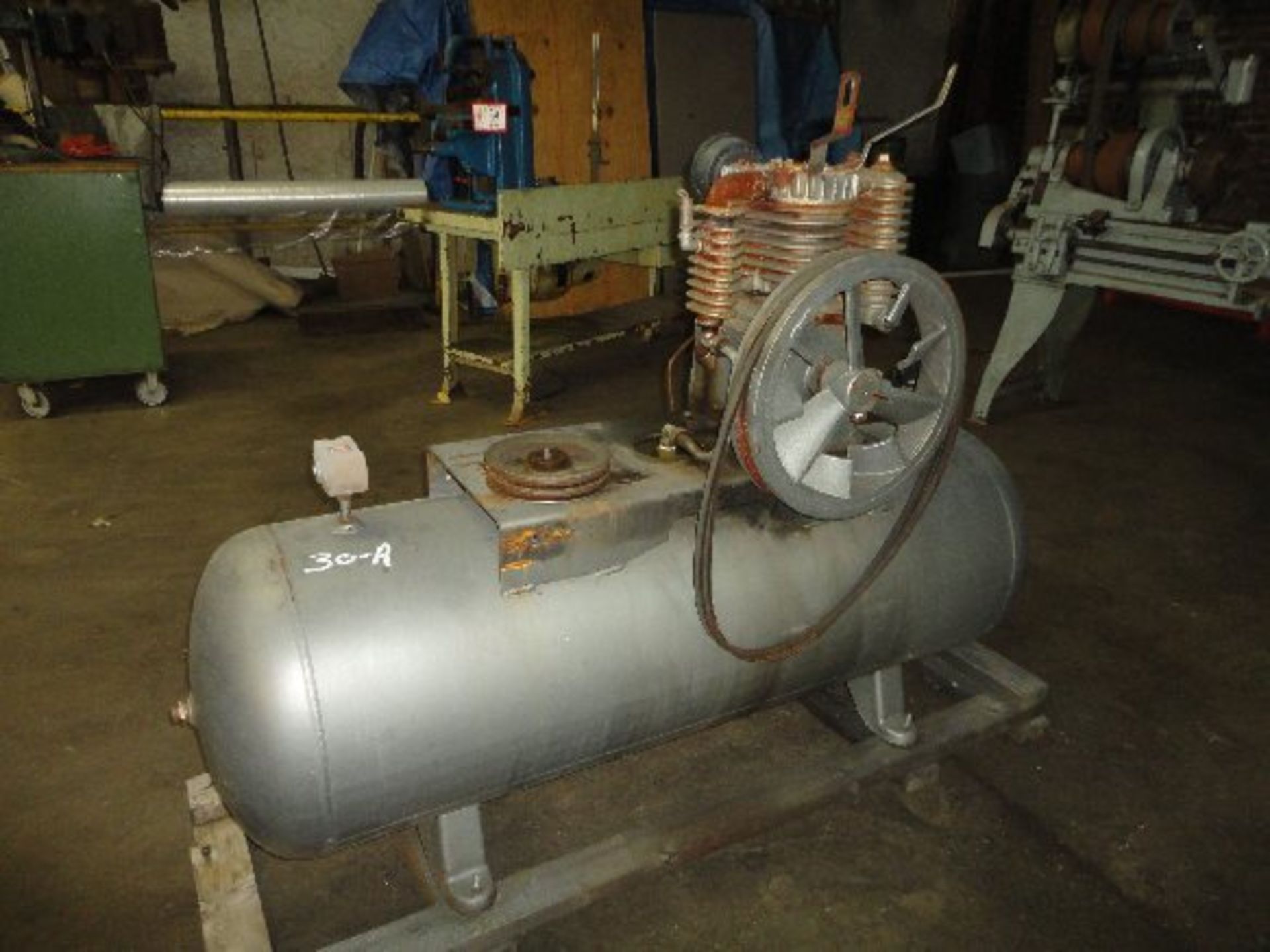 Industrial Air Machine Air Compressor, W/5HP Electric Motor