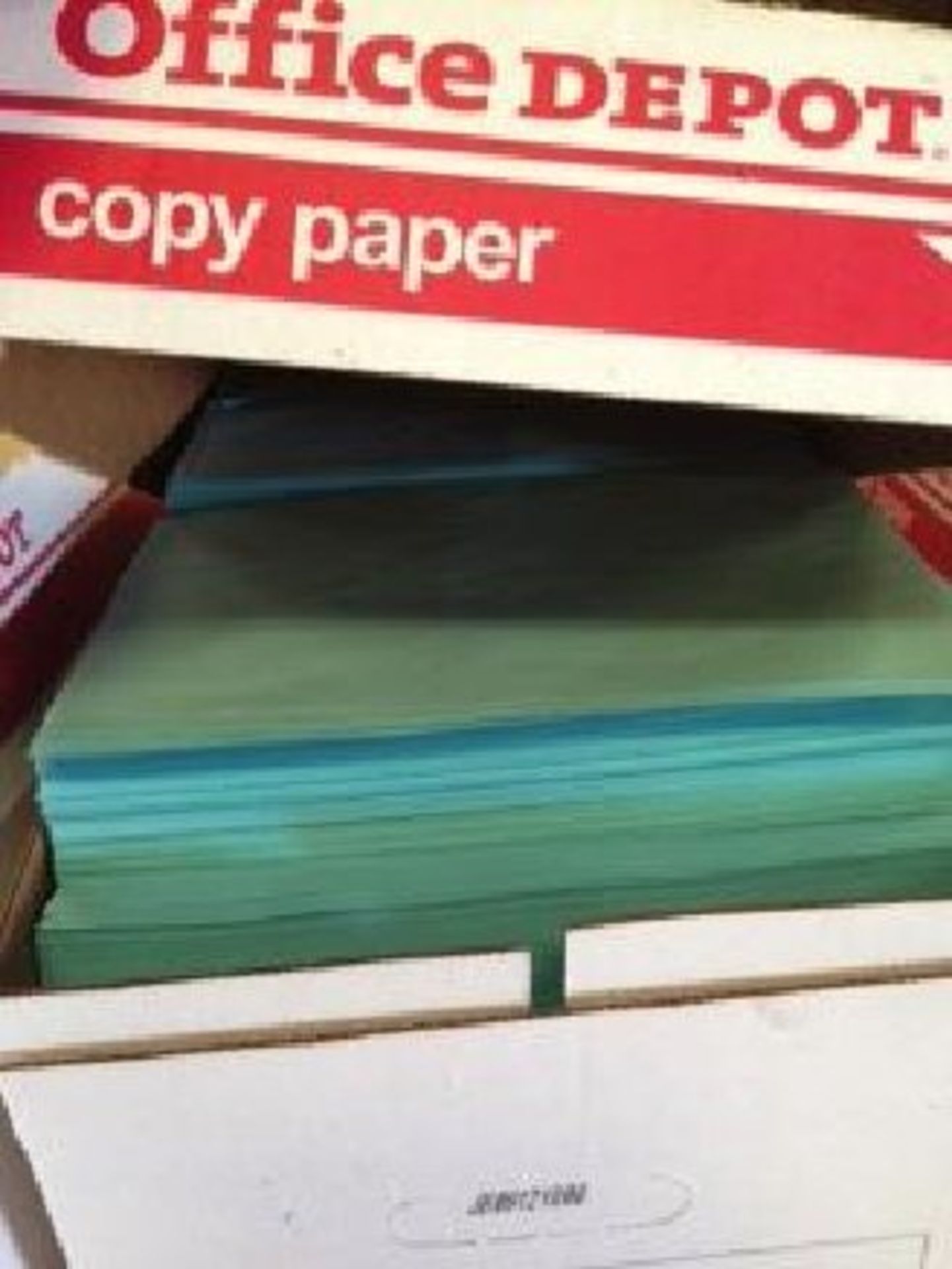 Assorted paper:  (2) Pallets legal paper, (1) pallet assorted color, (1) pallet glitter paper, (1) - Image 5 of 8