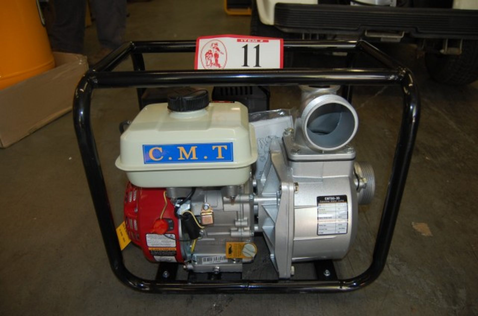C.M.T. 3.5" Water Pump, 6.5hp, gas