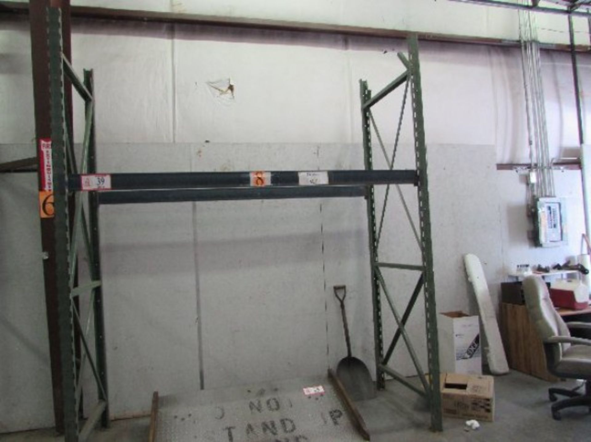 (2) Sections Pallet Racking 39" x 96" x 120"