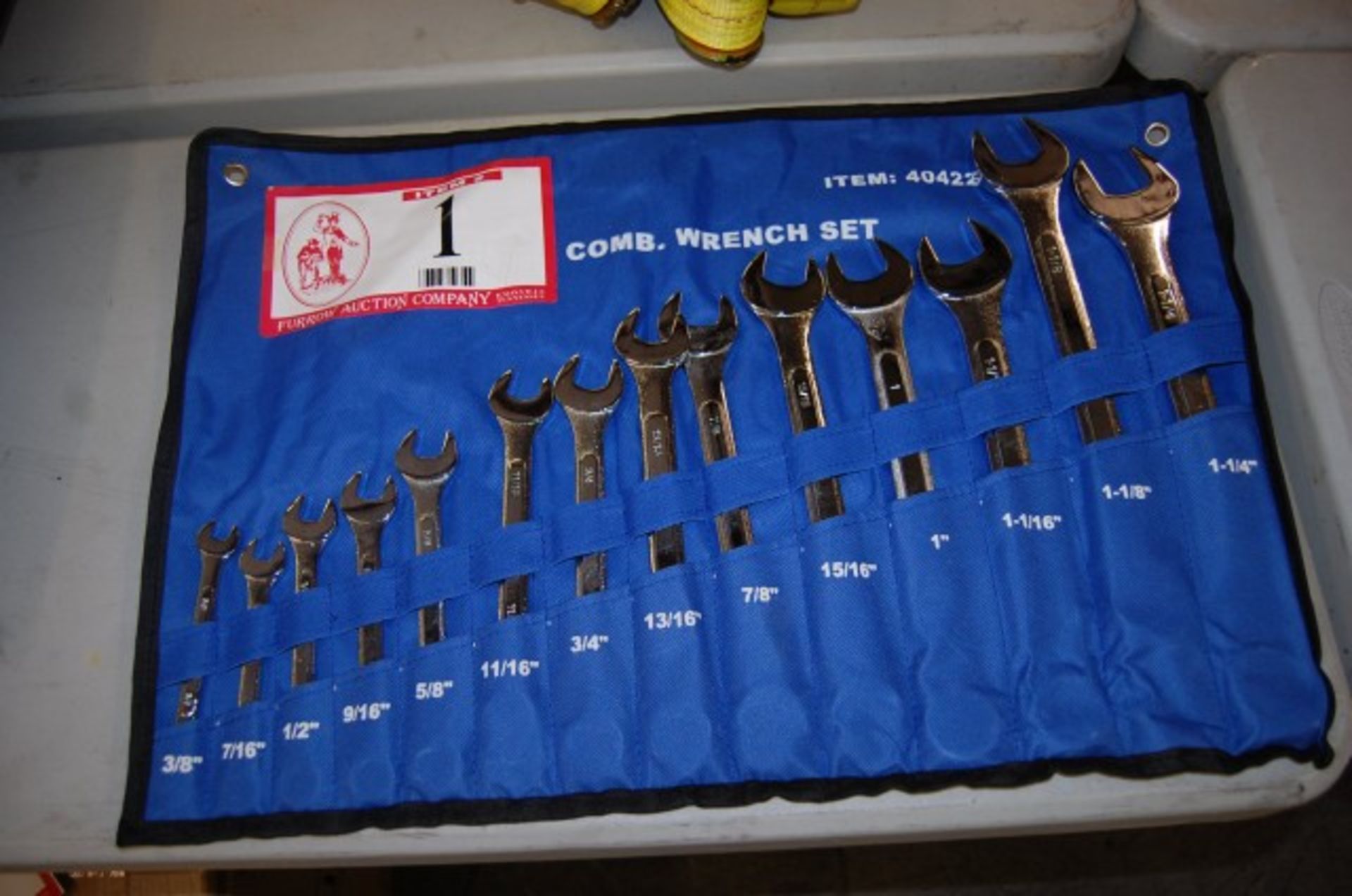 14 Piece Combination Wrench set w/soft case 3/16"-1-1/4"